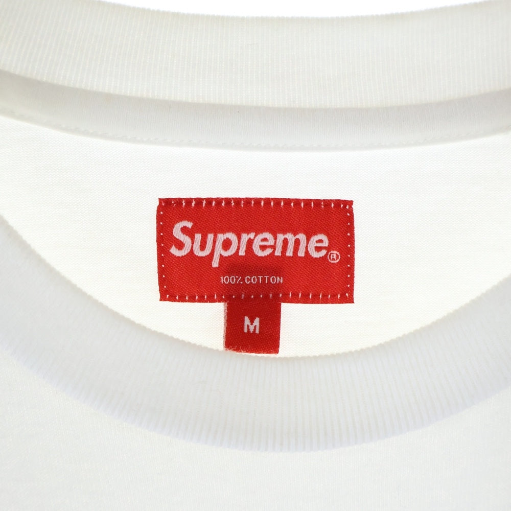 SUPREME(シュプリーム) Small Box Logo Tee スモール ボックス ロゴ クルーネック 長袖Tシャツ カットソー ホワイト