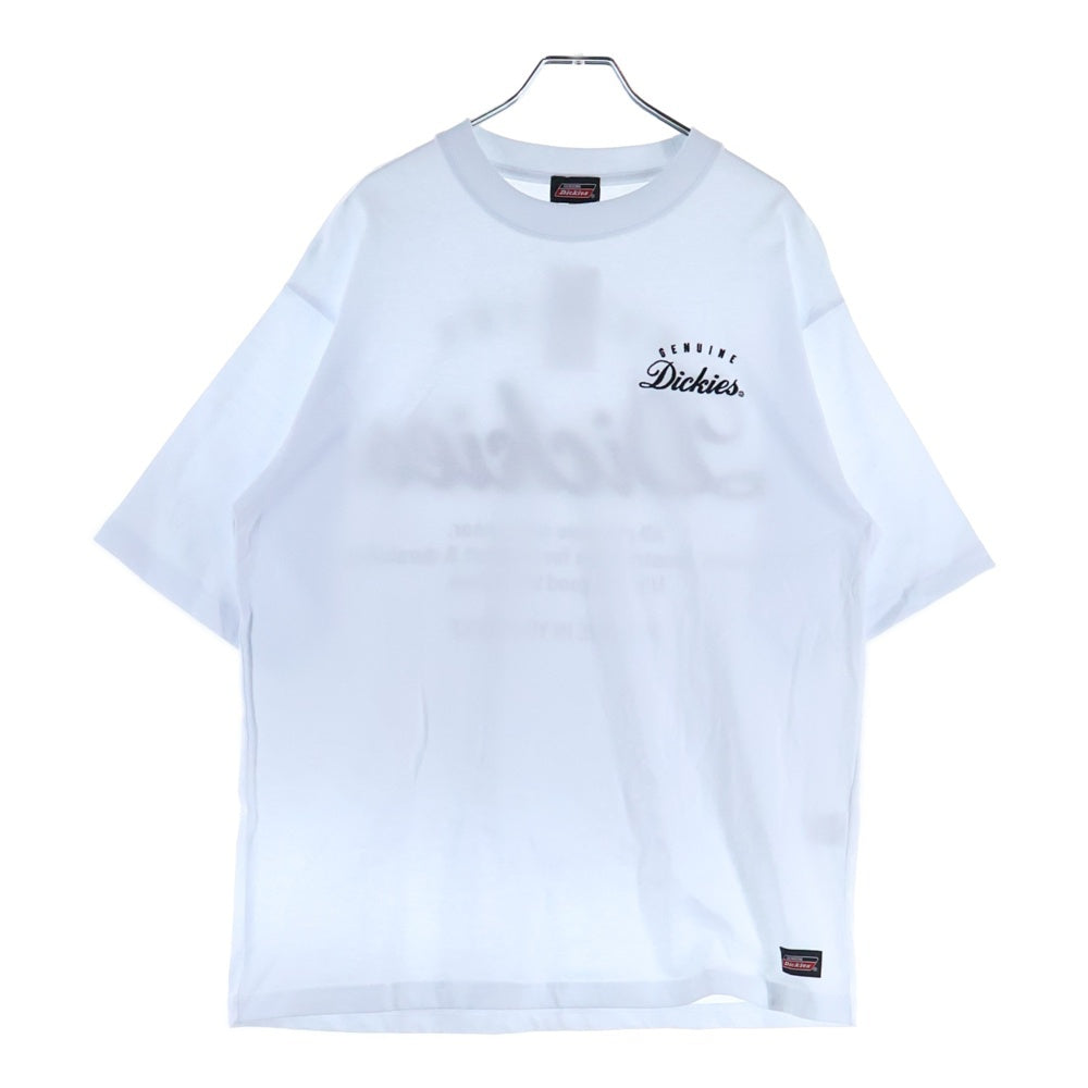 Dickies(ディッキーズ) ロゴ刺繍 半袖Tシャツ カットソー ホワイト 4278-9507