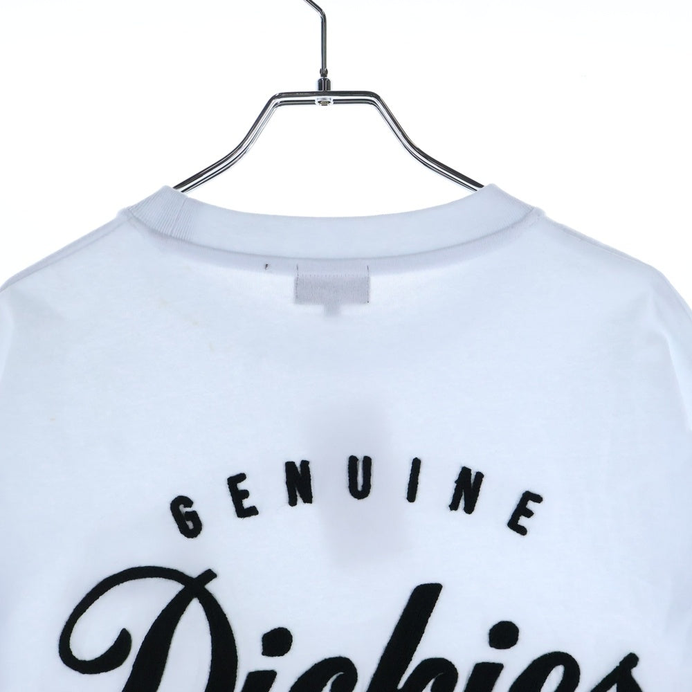 Dickies(ディッキーズ) ロゴ刺繍 半袖Tシャツ カットソー ホワイト 4278-9507