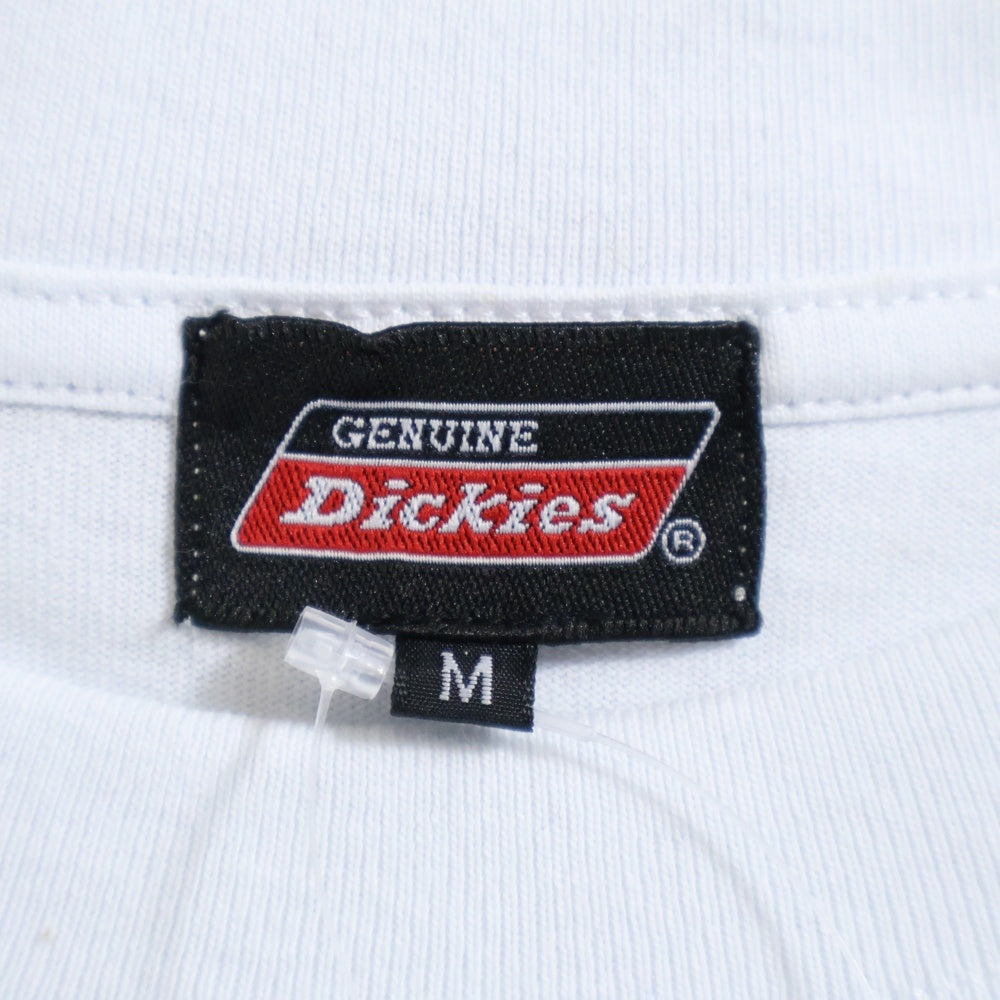 Dickies(ディッキーズ) ロゴ刺繍 半袖Tシャツ カットソー ホワイト 4278-9507