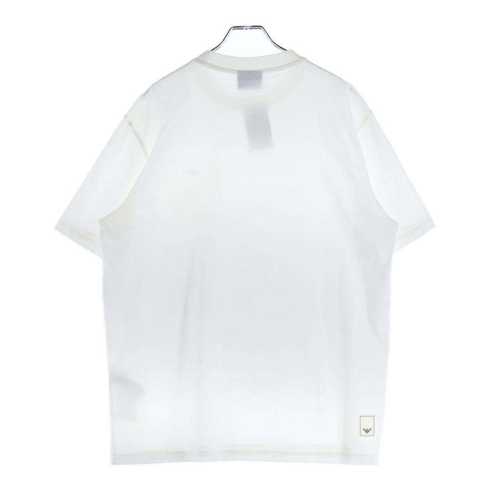 EMPORIO ARMANI(エンポリオアルマーニ) ワンポイントロゴ 半袖Tシャツ カットソー ホワイト