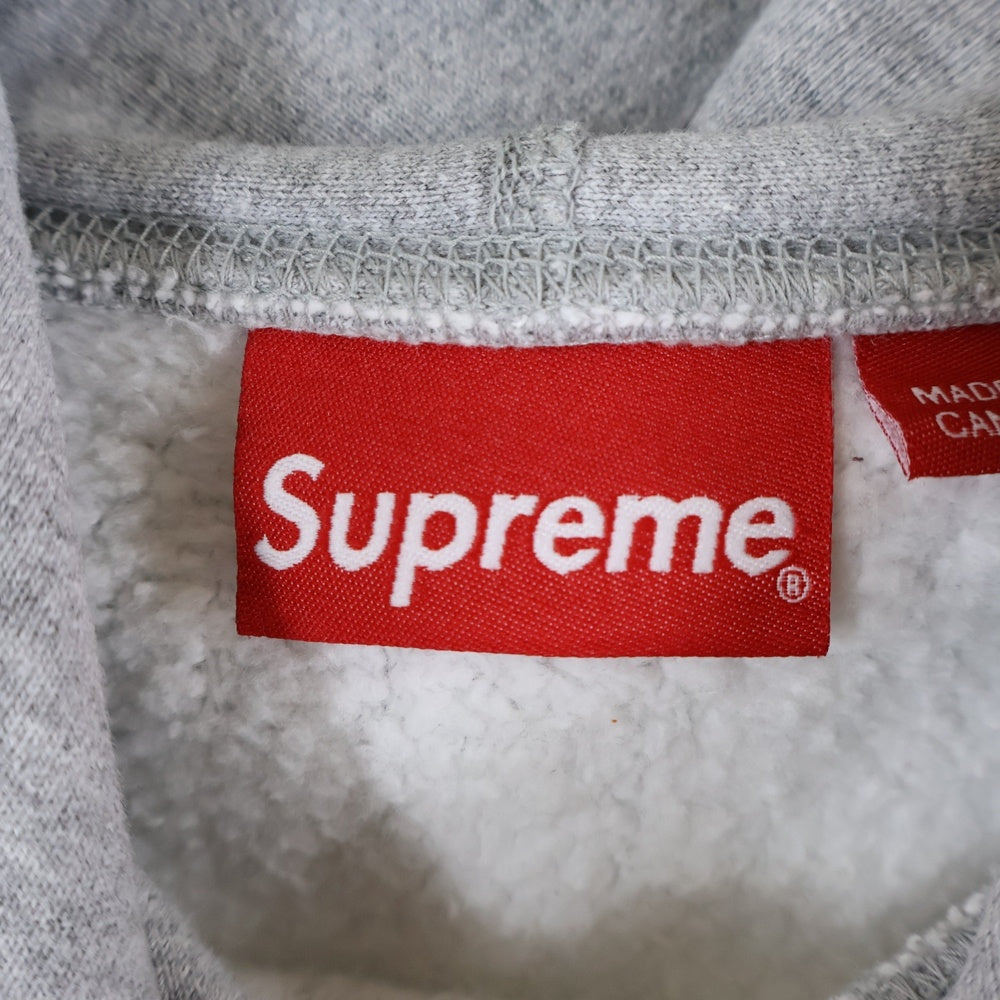 SUPREME(シュプリーム) 21AW Arabic Logo Hooded Sweatshirt アラビックロゴ スウェットプルフーデッド スウェットシャツ プルオーバーパーカー フーディー グレー