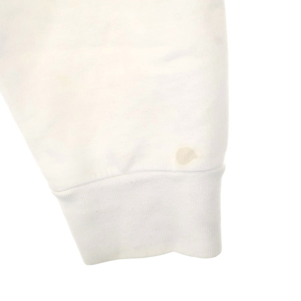 CHROME HEARTS(クロムハーツ) SWTSHRT HD ZIP アーチロゴバックプリント ジップアップスウェットパーカー ホワイト