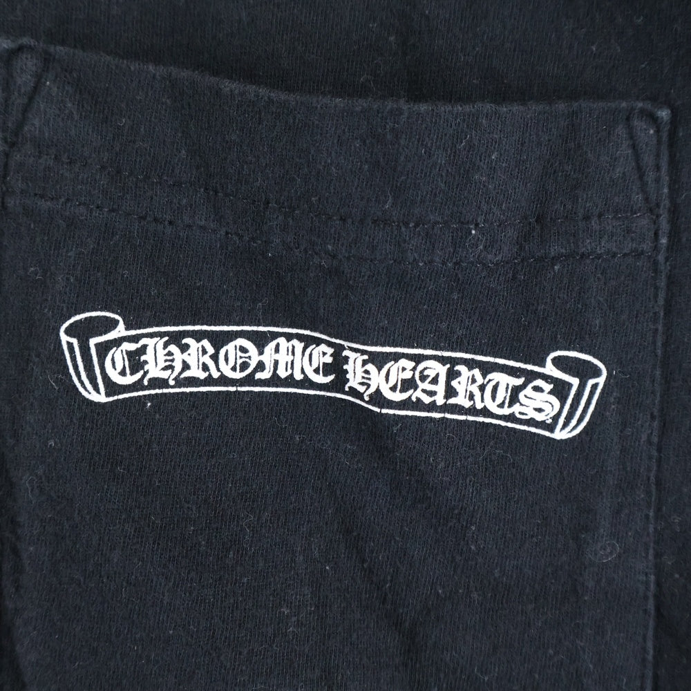CHROME HEARTS(クロムハーツ) CEM CRS SS マルチセメタリークロスプリント半袖Tシャツ カットソー ブラック