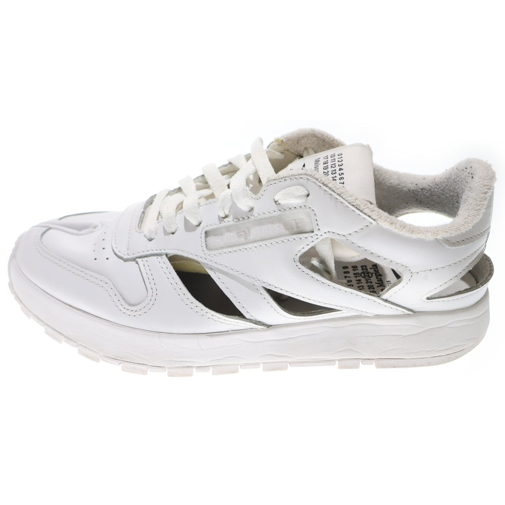 Reebok(リーボック) ×Maison Margiela Leather Tabi DQ Footwear GX5137 レザータビ フットウェア ローカットスニーカー シューズ ホワイト US8.5/26.5cm