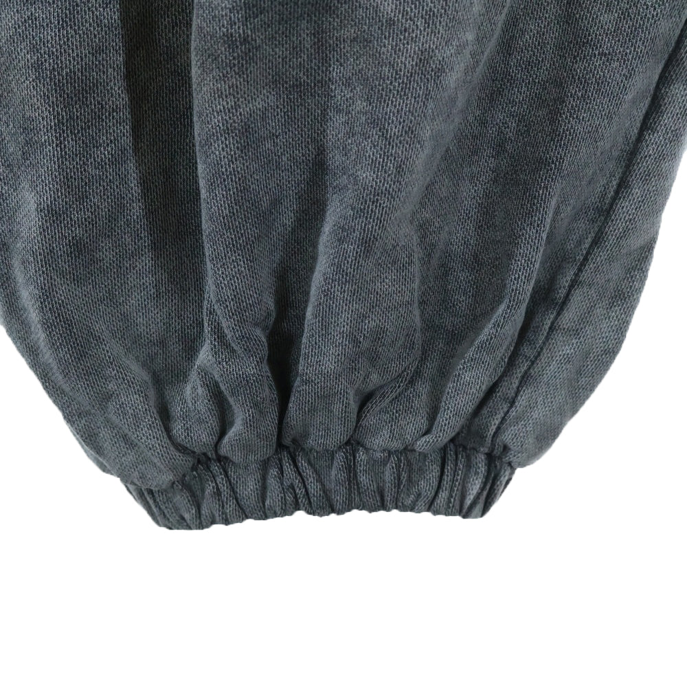 INTODUSK(イントゥダスク) GATHER DRAWSTRING SWEAT PANT ギャザードローストリングスウェットパンツ グレー