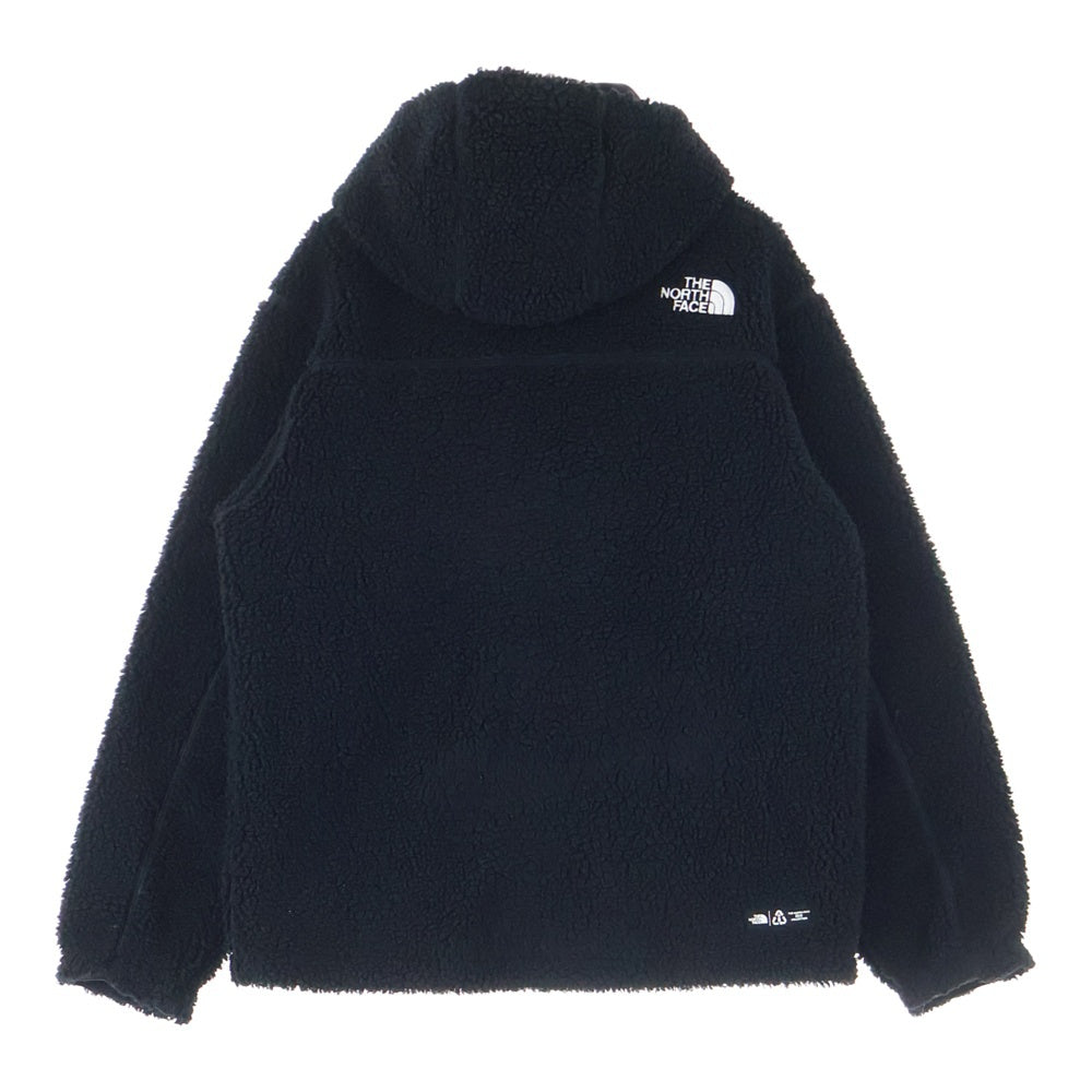 THE NORTH FACE(ザノースフェイス) PLAY GREEN FLEECE HOODIE プレイグリーン フリースフーディージャケット ブラック NJ4FN57B