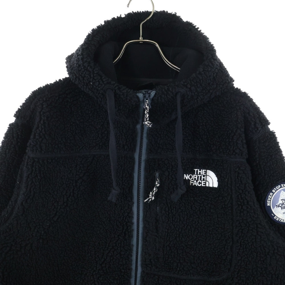 THE NORTH FACE(ザノースフェイス) PLAY GREEN FLEECE HOODIE プレイグリーン フリースフーディージャケット ブラック NJ4FN57B