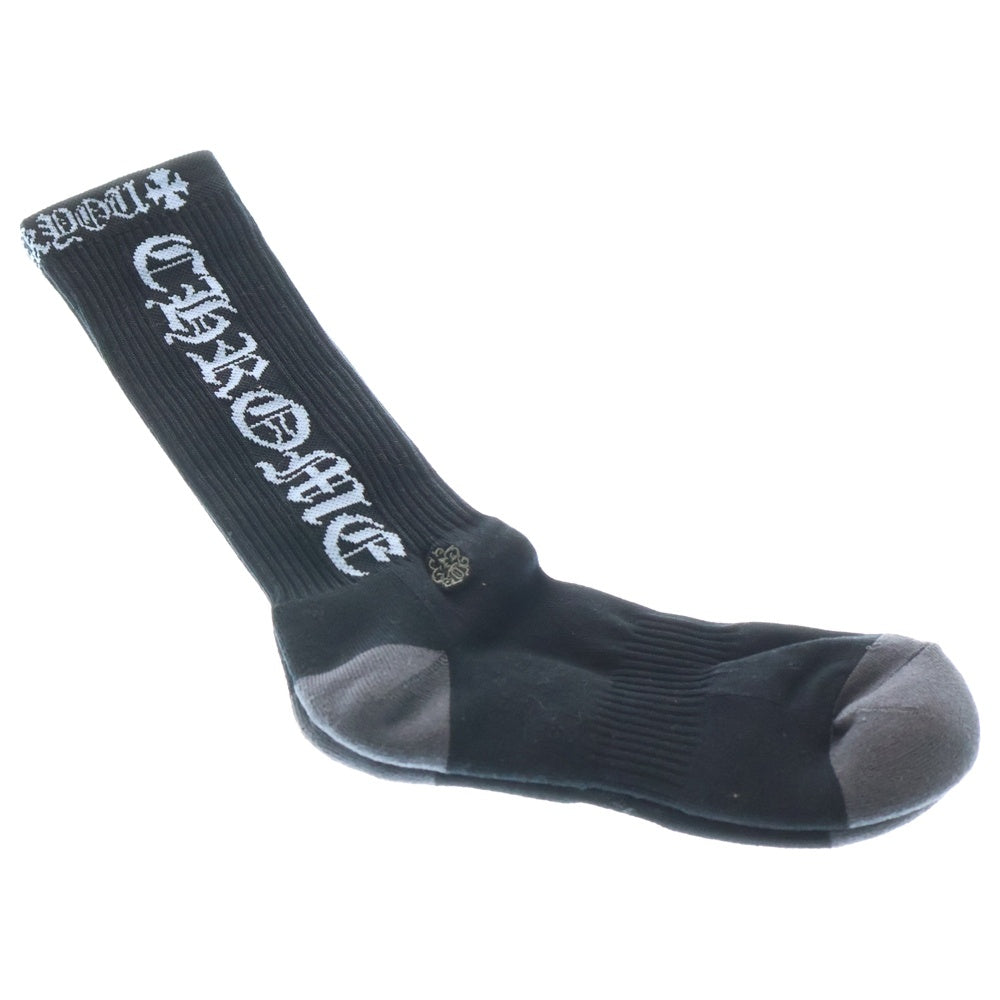 CHROME HEARTS(クロムハーツ) ENGLISH SOCKS イングリッシュ ソックス 靴下 ブラック