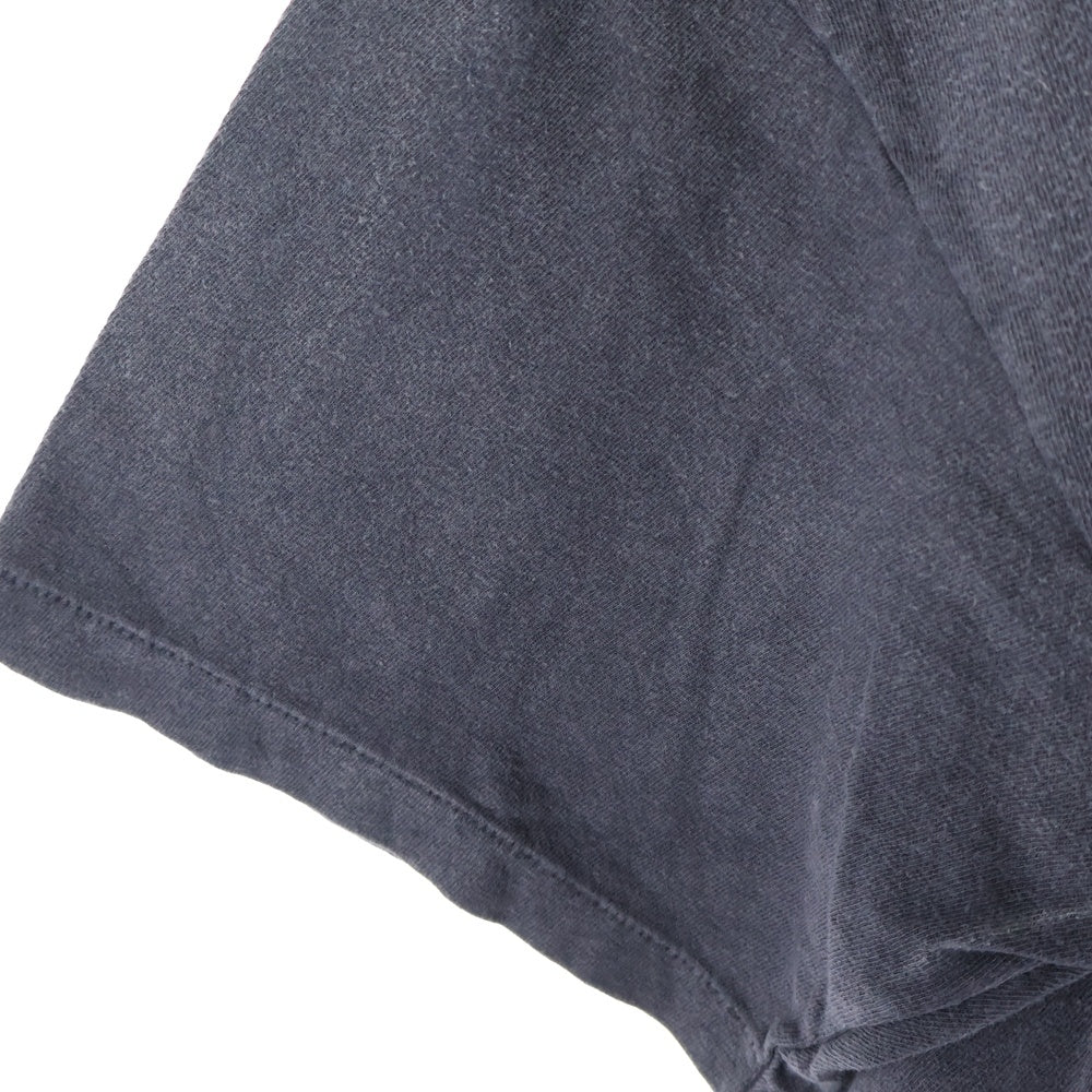 READY MADE(レディメイド) SMILE TEE スマイルプリント コットンクルーネック半袖Tシャツ ブラック RE-CO-BK-00-00-279