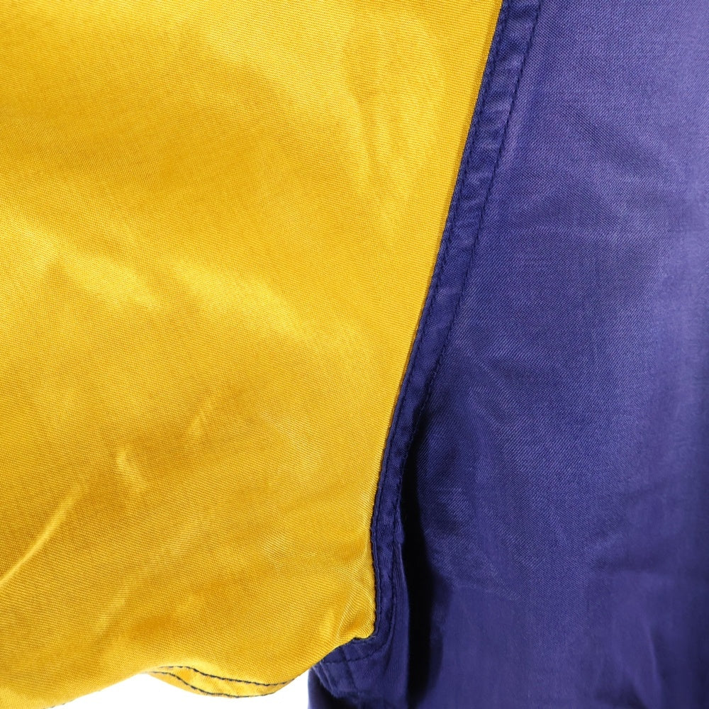 SAINT MICHAEL(セントマイケル) 22AW×SHERMER ACADEMY シャーマーアカデミー スカジャンブルゾン パープル/イエロー SM-A22-0000-063