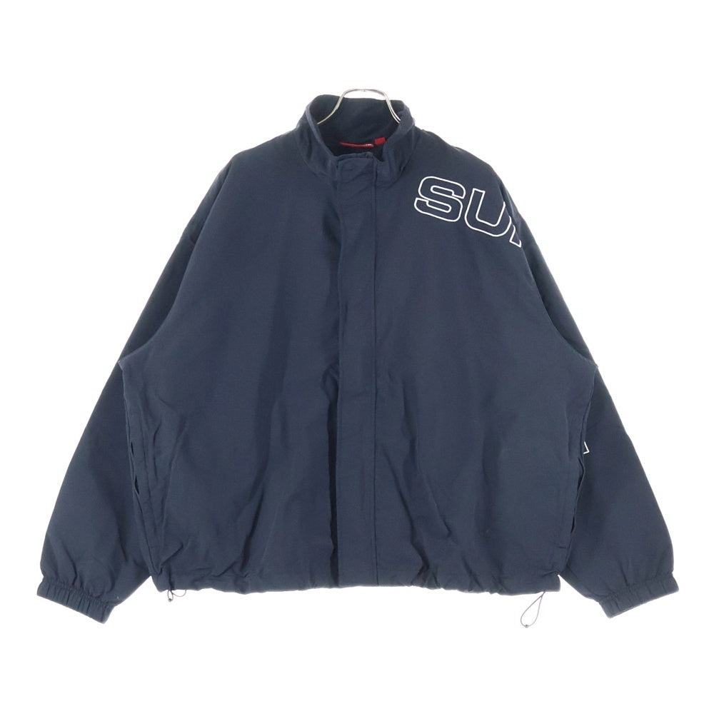 SUPREME(シュプリーム) 23AW Spellout Embroidered Track Jacket スペルアウト エンブロイダード トラックジャケット ブラック