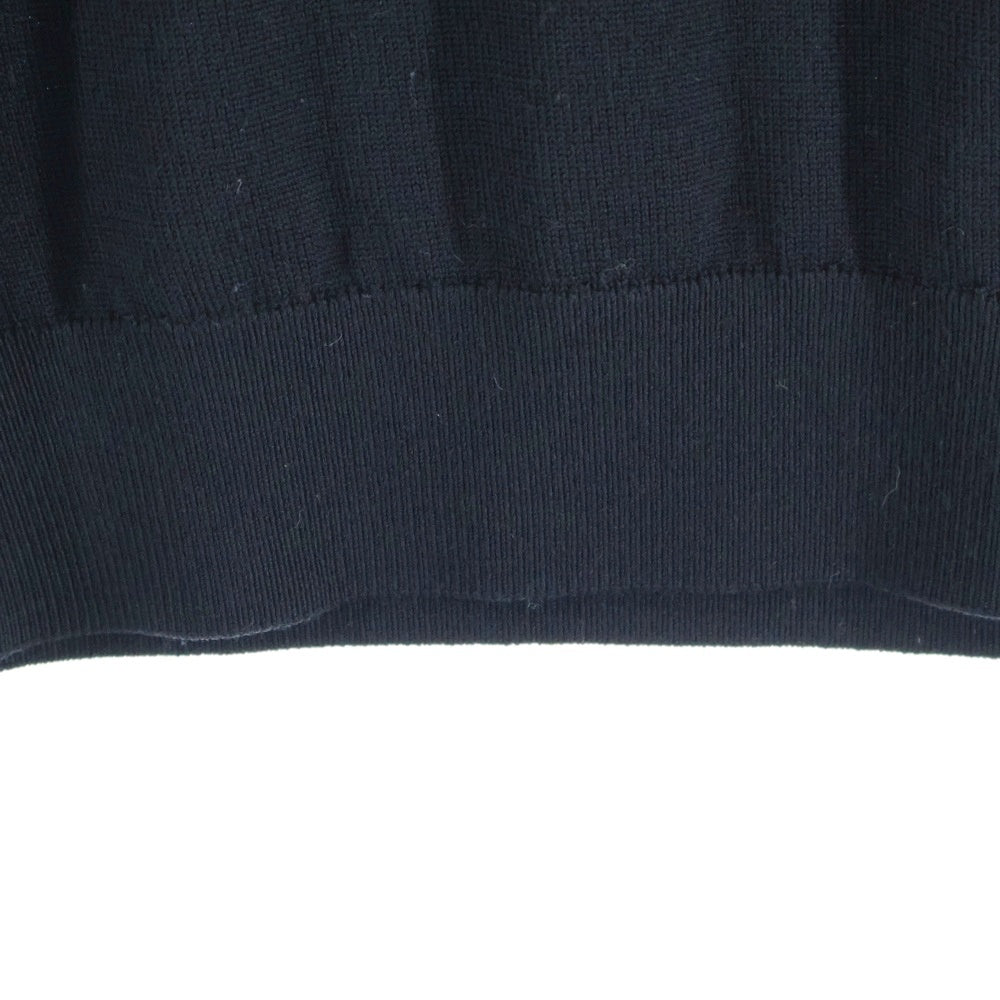 BURBERRY(バーバリー) フロントロゴ リブニットセーター ブラック 8054896