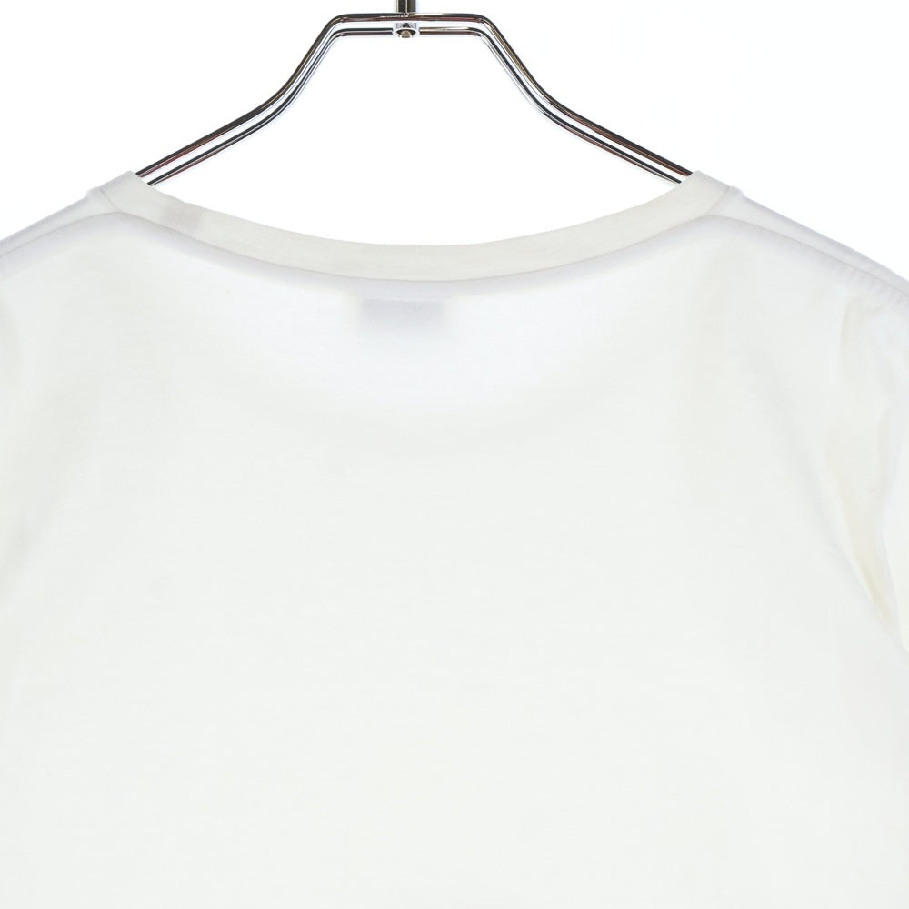 SAINT LAURENT PARIS(サンローランパリ) フロントロゴ 半袖Tシャツ カットソー ホワイト 464572 YB2DQ