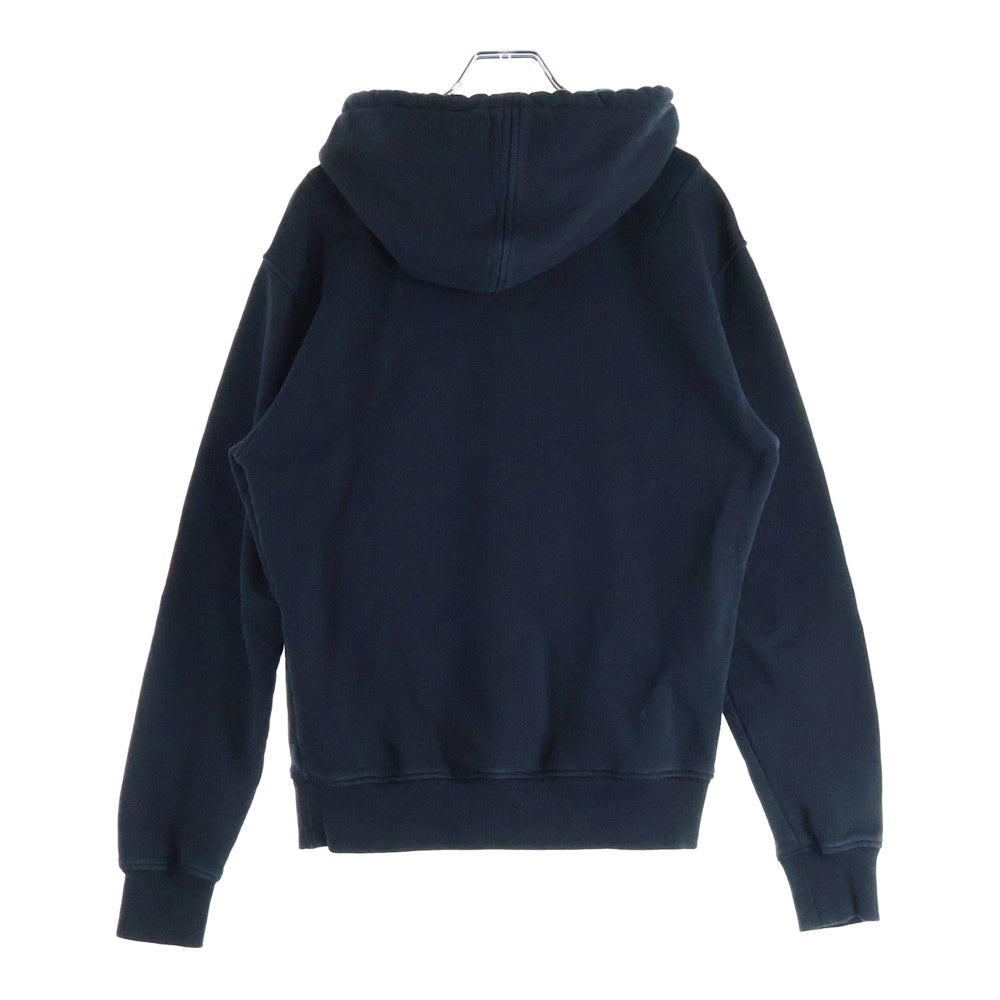 AMI Alexandre Mattiussi(アミアレクサンドルマテュッシ) フロントハートロゴ スウェットプルオーバーパーカー ブラック BFHJ008.730