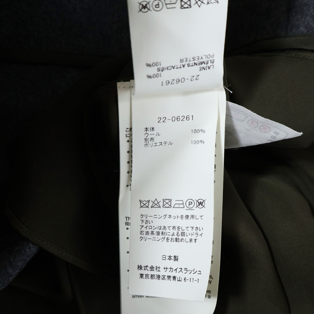 Sacai(サカイ) ウールメルトンキャミソール グレー レディース 22-06261