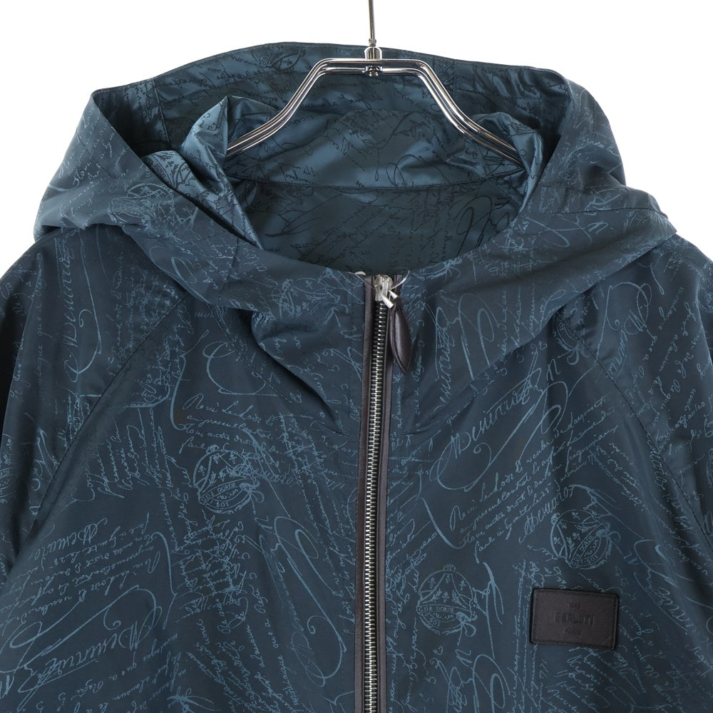 Berluti(ベルルッティ) カリグラフィ ナイロンフーデッドジャケット グリーン R260BU100PAGB