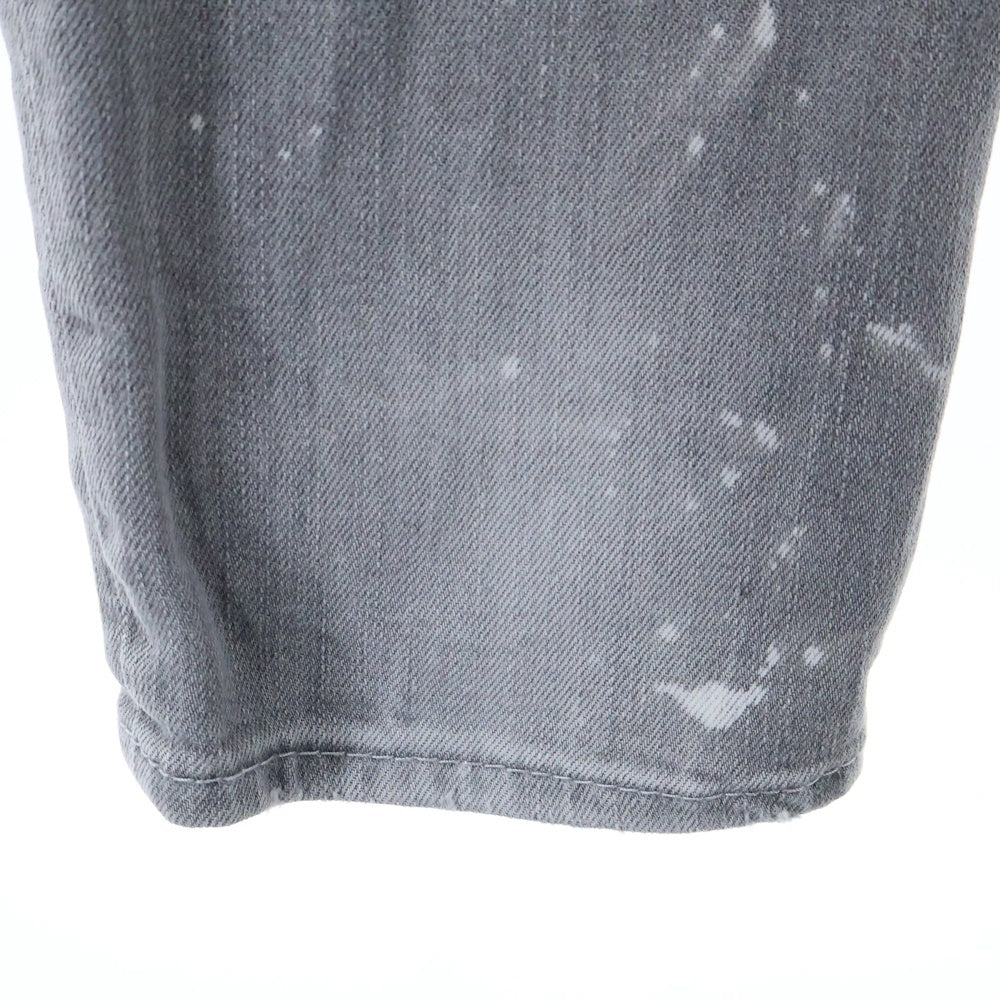 DSQUARED2(ディースクエアード) SKATER JEAN USED ダメージ加工 スケーター ジーンズ デニム パンツ グレー S71LB1053 S300260