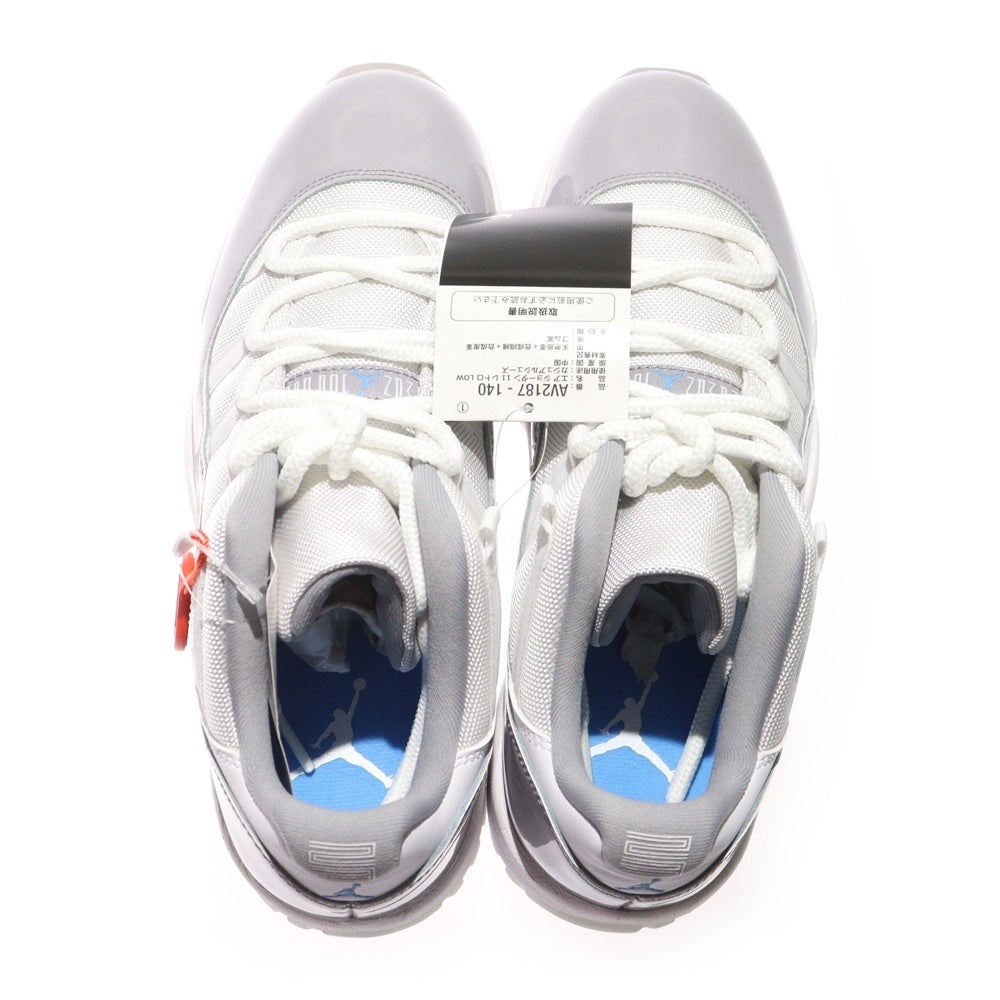 NIKE(ナイキ) AIR JORDAN11 RETRO LOW CEMENT GREY AV2187-140 エアジョーダン11 セメントグレー ローカットスニーカー グレー/ホワイト US9/27cm