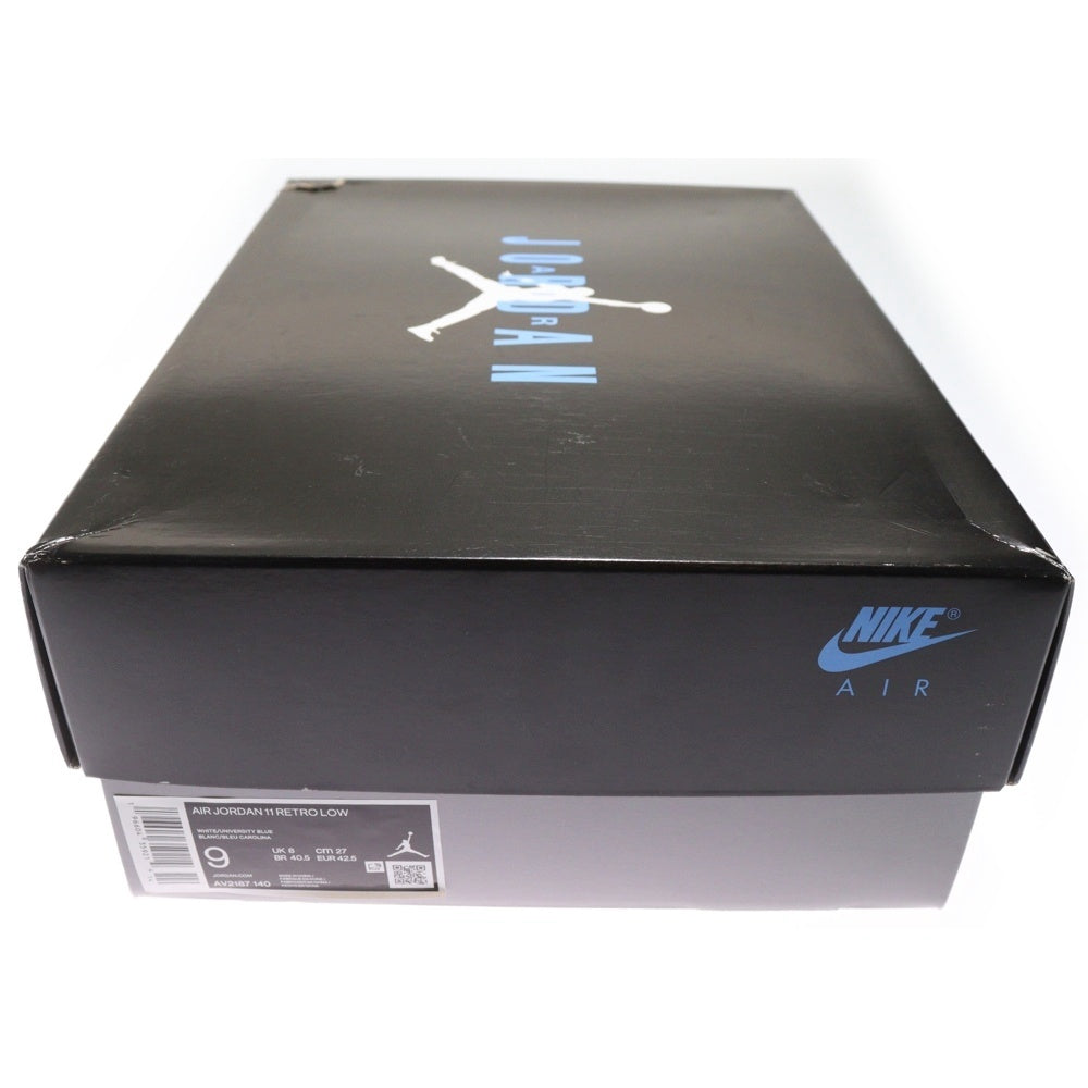 NIKE(ナイキ) AIR JORDAN11 RETRO LOW CEMENT GREY AV2187-140 エアジョーダン11 セメントグレー ローカットスニーカー グレー/ホワイト US9/27cm