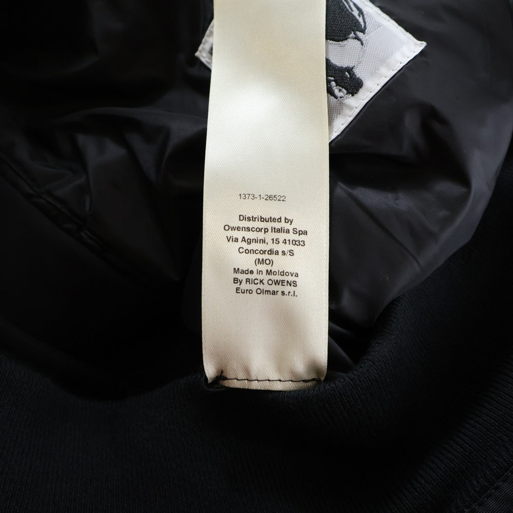 DRKSHDW(ダークシャドウ) Bauhaus Flight Bomber Jacket バウハウス フライト ボンバージャケット ブラック DU02D2784-MU