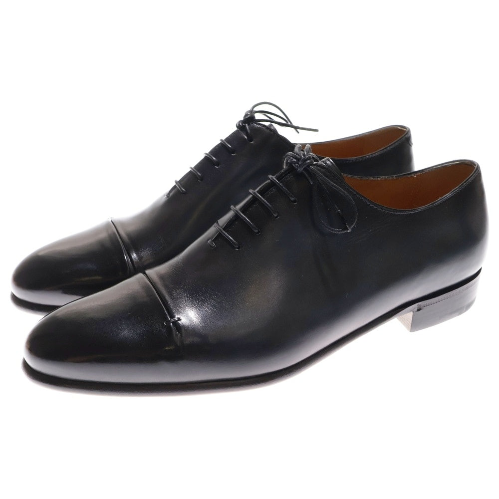 Berluti(ベルルッティ) ガスパール オックスフォード レザー シューズ ネロブルー