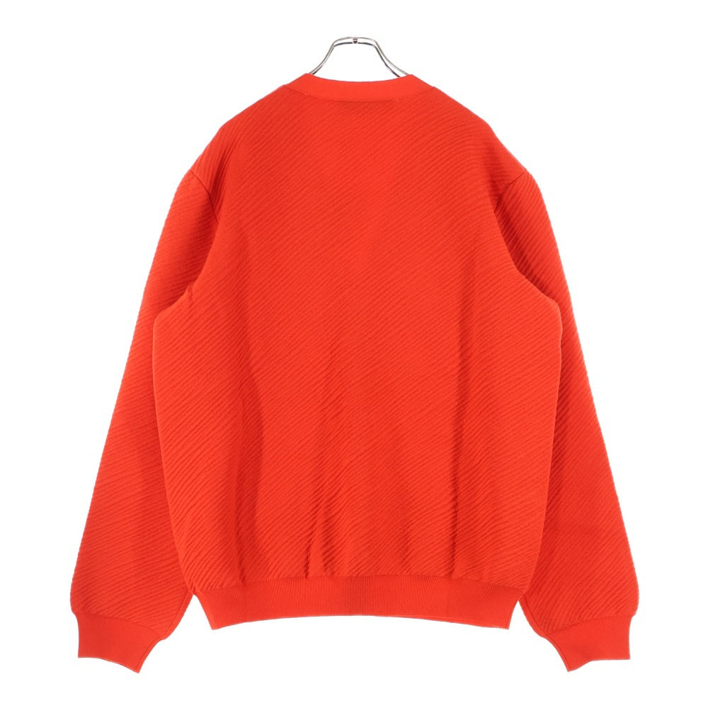 LOUIS VUITTON(ルイヴィトン) 24SS LVロゴ ウールカーディガン レッド RM241M ZLL HQN03W