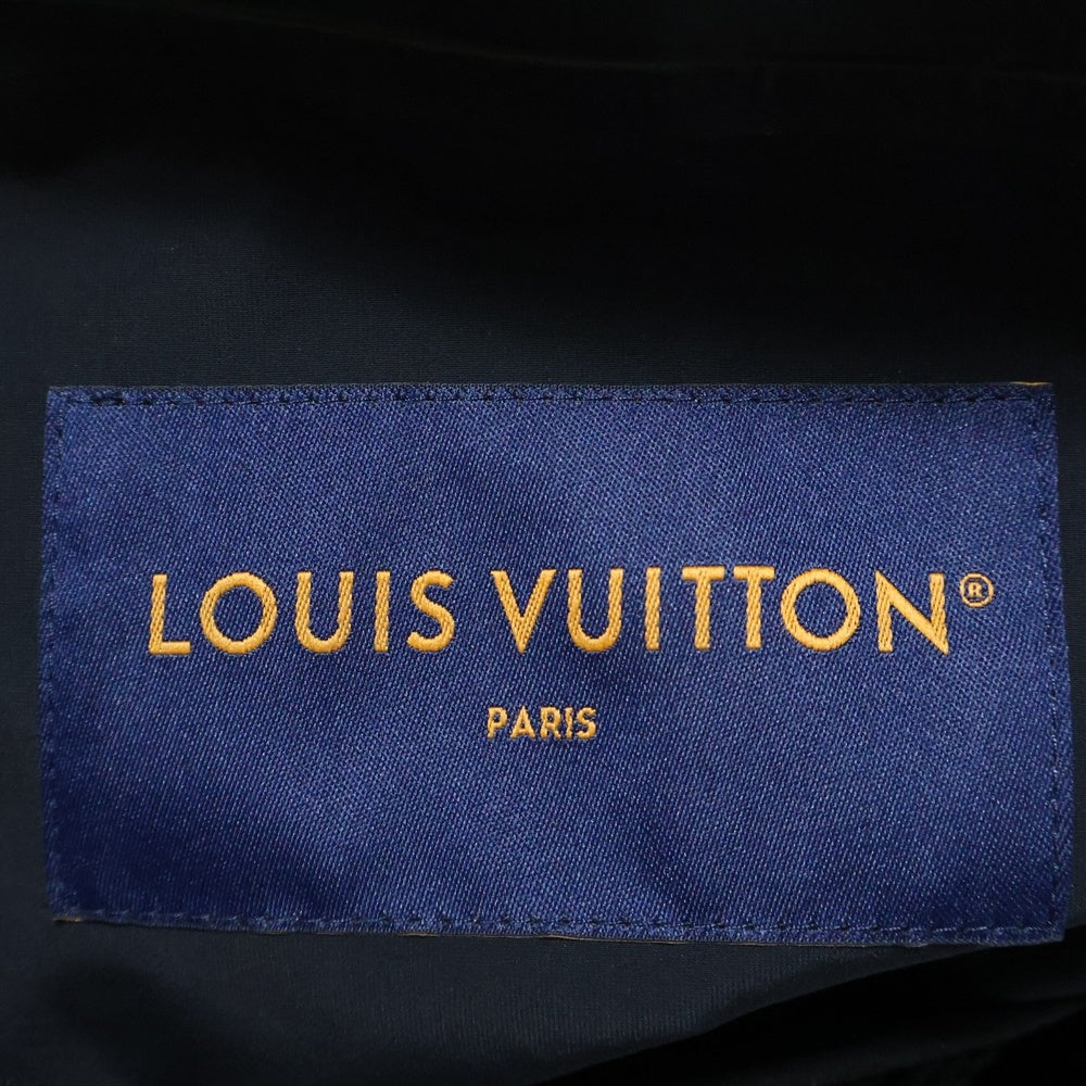 LOUIS VUITTON(ルイヴィトン) 24SS 裏地モノグラム LV カーヴィング スキーシェル ジャケット ホワイト/ブラック RM241M AUH HQB03E