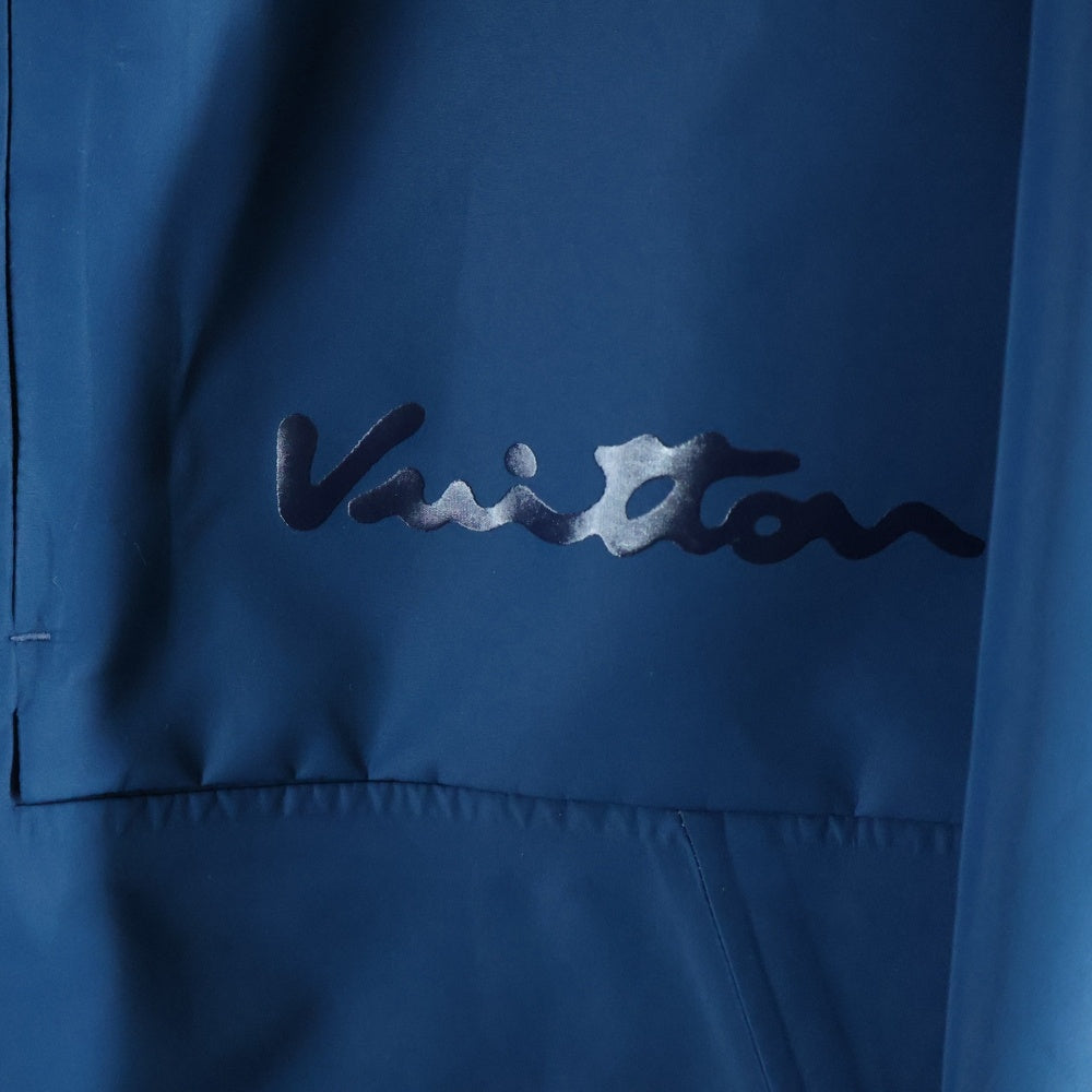 LOUIS VUITTON(ルイヴィトン) 24AW ナイロン テクニカル ウィンドウブレーカー ジップアップフーディージャケット ブルー RM242MH PHG HRB31W