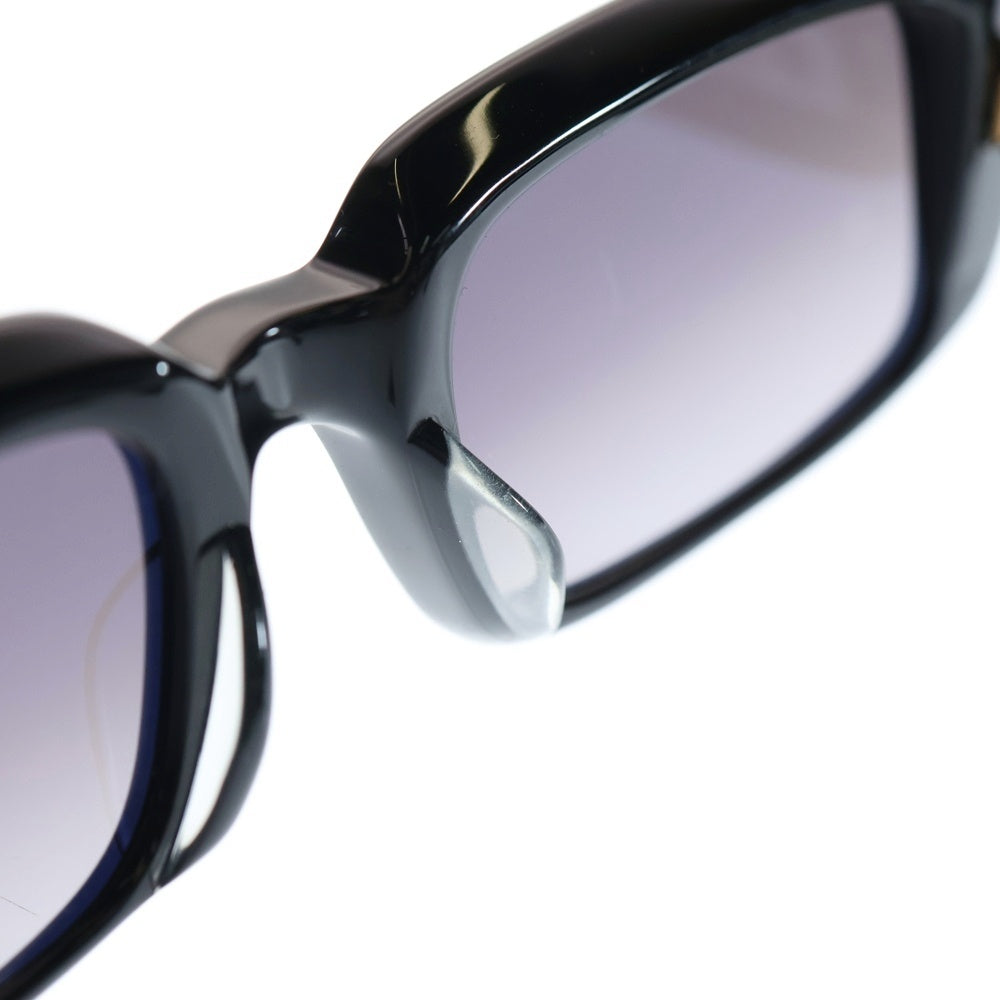 CHROME HEARTS(クロムハーツ) KINK BK テンプルCHプラスピラミッド スクエアフレーム サングラス 眼鏡 ブラック/ゴールド