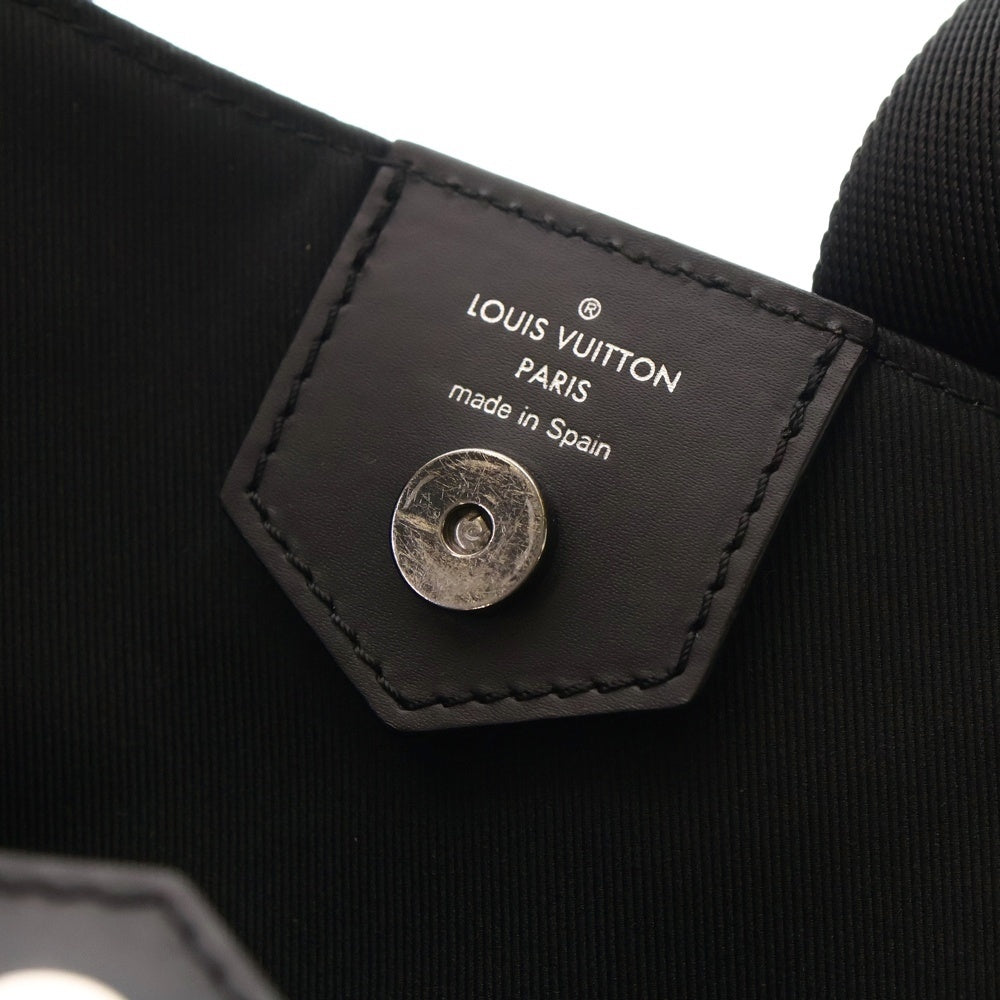 LOUIS VUITTON(ルイヴィトン) モノグラム エクリプス アポロ 2WAYバッグ トートバッグ ハンドバッグ ブラック シルバー金具 レザー×PVC M43421