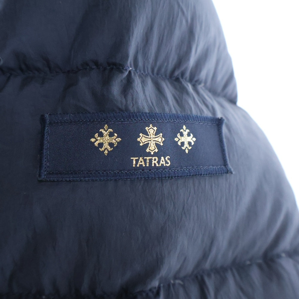 TATRAS(タトラス) POLITEAMA ポルテアマ ダウンコート フード ジップアップ ジャケット ブラック LTA18A4496