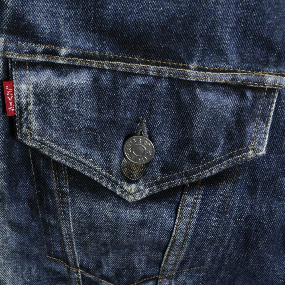 eYe COMME des GARCONS JUNYA WATANABE MAN(アイ コム デ ギャルソン ジュンヤ ワタナベ マン) 25SS ×BerBerjin ×Levi's 70505 インクジェットプリント デニムジャケット WO-J911-100-1-4
