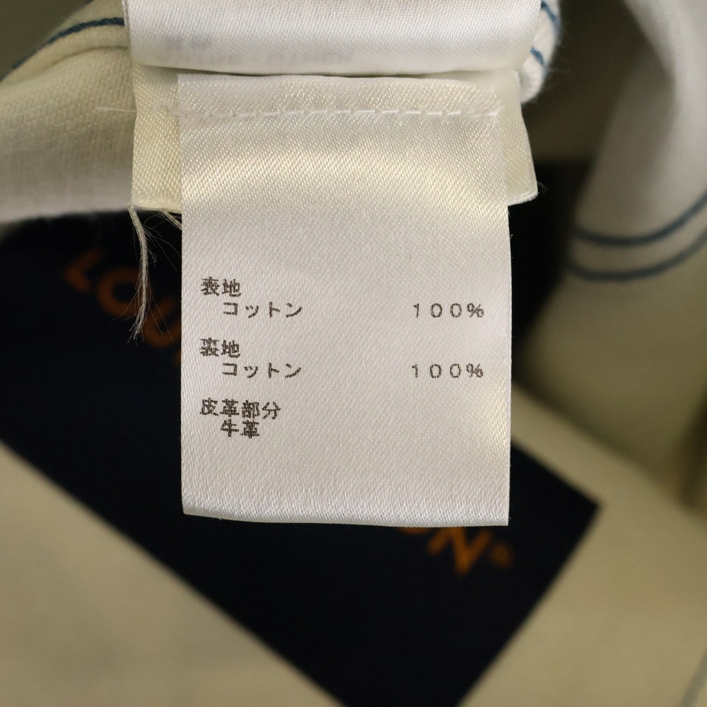 LOUIS VUITTON(ルイヴィトン) 23SS モノグラムシボリプリンテッドジャケット デニムジャケット ホワイト/ブルー RM231 X67 HOA90W