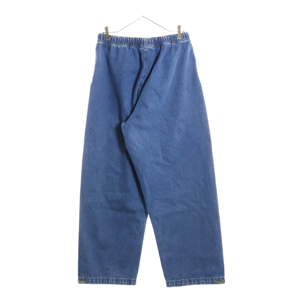 FEAR OF GOD ESSENTIALS(フィアオブゴッド エッセンシャルズ) Core Collection Denim Lounge Pant コアコレクション デニムラウンジパンツ ワイドトラウザー インディゴ