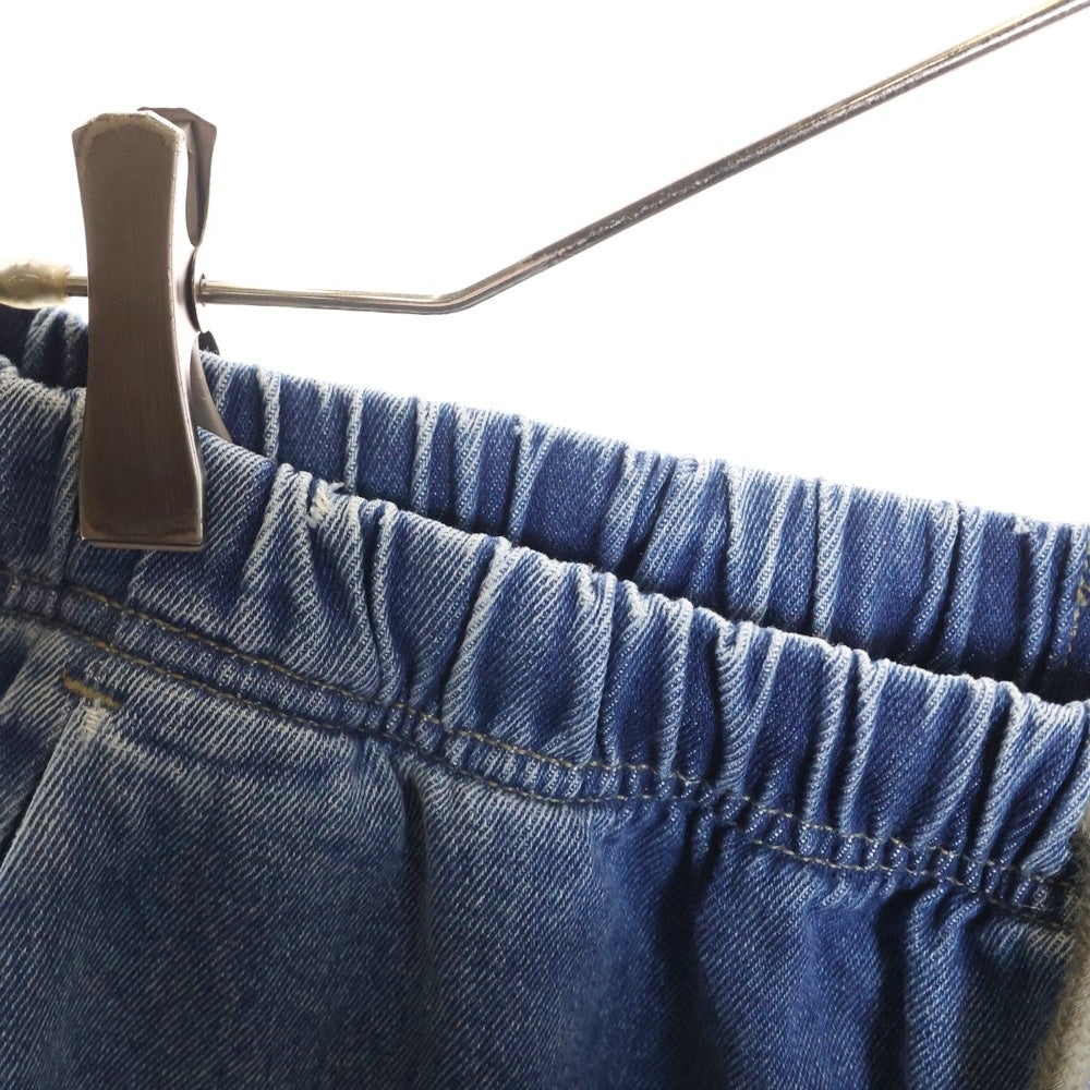 FEAR OF GOD ESSENTIALS(フィアオブゴッド エッセンシャルズ) Core Collection Denim Lounge Pant コアコレクション デニムラウンジパンツ ワイドトラウザー インディゴ