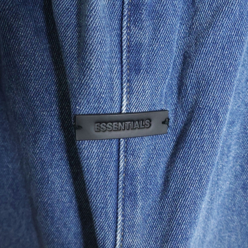 FEAR OF GOD ESSENTIALS(フィアオブゴッド エッセンシャルズ) Core Collection Denim Lounge Pant コアコレクション デニムラウンジパンツ ワイドトラウザー インディゴ