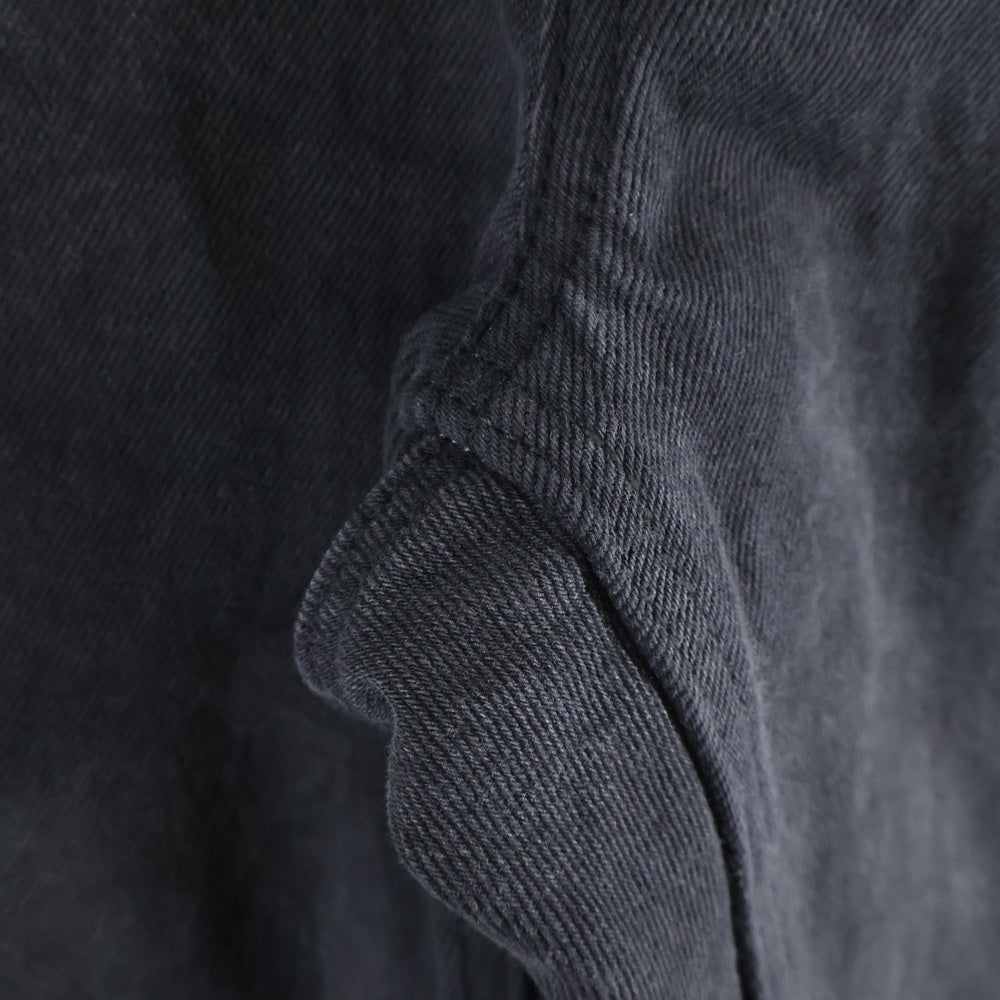 GLASS CYPRESS(グラスサイプレス) PEARLED BLACK DENIM パールドブラックデニム ダメージデニムパンツ ブラック