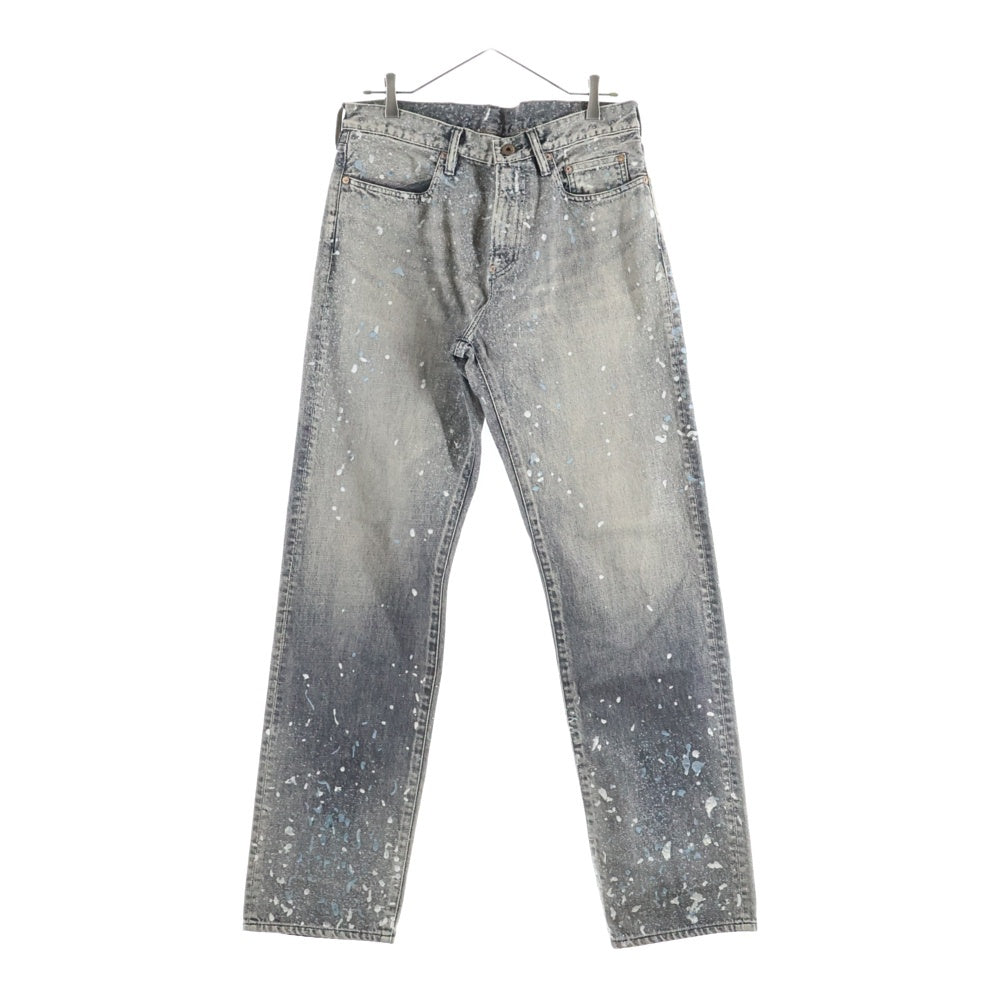 SUGARHILL(シュガーヒル) 24AW MOLDED DENIM TROUSERS STRAIGHT CUT モールド ストレートカットデニムパンツ ジーンズ グレー 2411300415