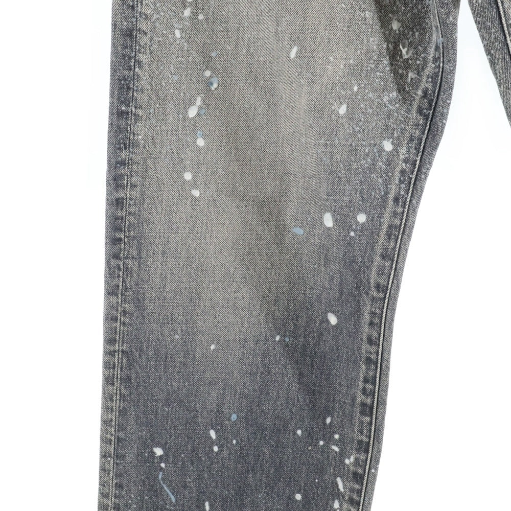 SUGARHILL(シュガーヒル) 24AW MOLDED DENIM TROUSERS STRAIGHT CUT モールド ストレートカットデニムパンツ ジーンズ グレー 2411300415