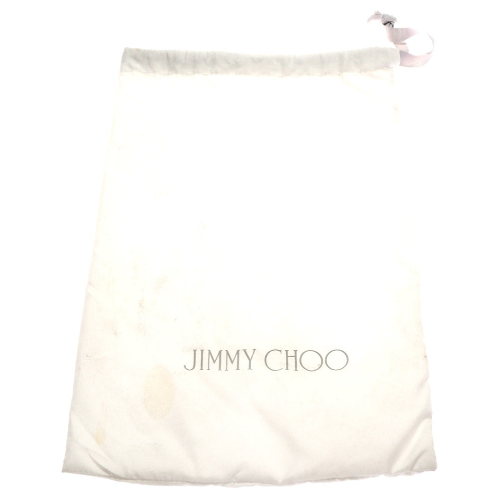 JIMMY CHOO(ジミーチュウ) スタースタッズ付き スリッポン ローカットシューズ ネイビー