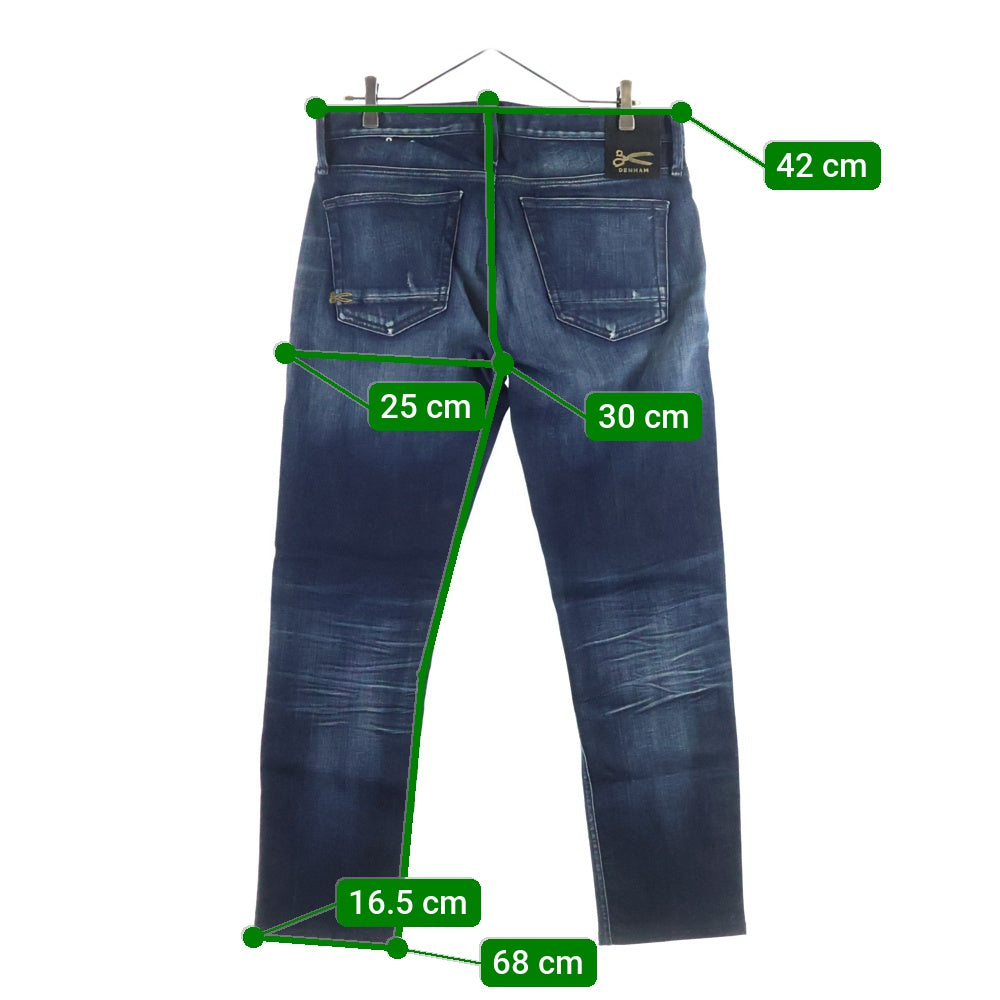 DENHAM(デンハム) BOLT SKINNY FIT スキニーデニムパンツ インディゴ 3114313