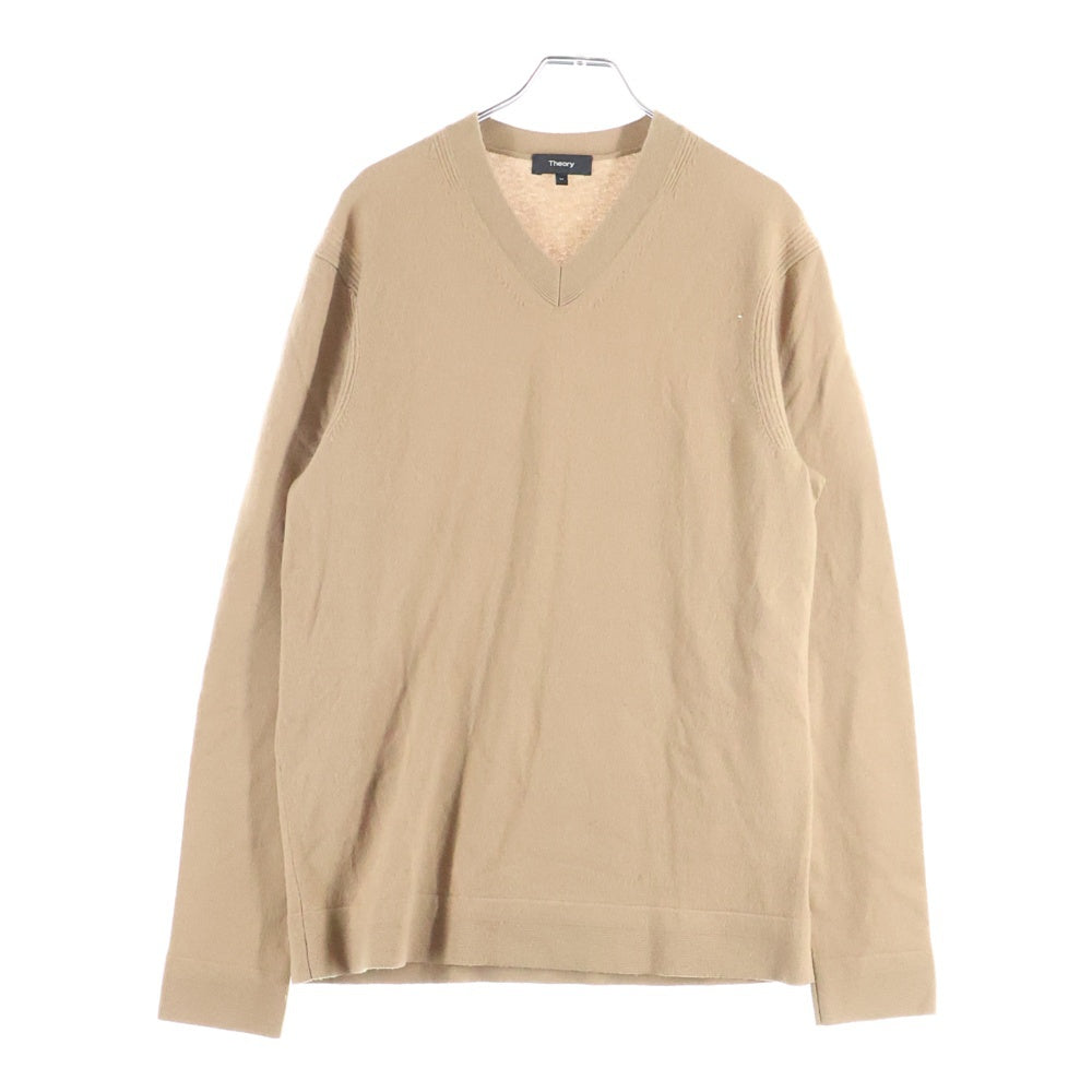 theory(セオリー) カシミヤ Vネックセーター ブラウン 09-8301700-325-904