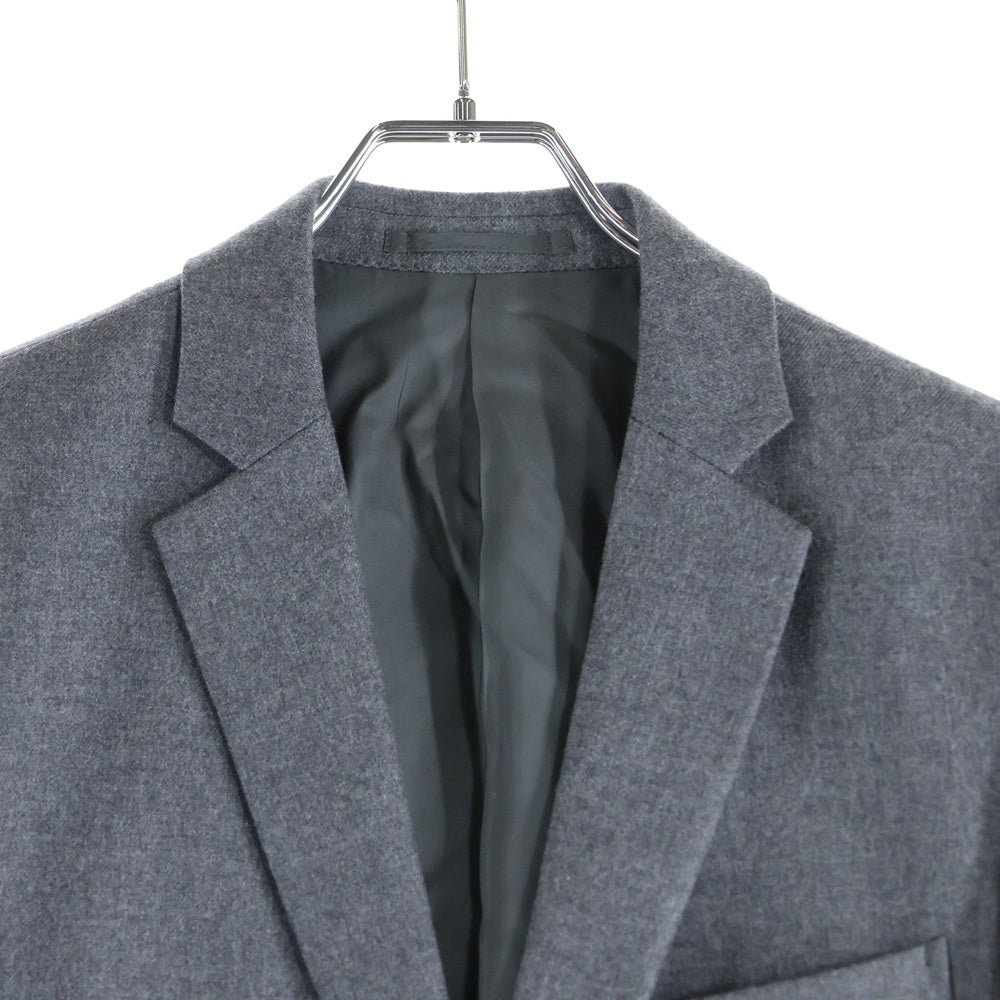 theory(セオリー) シングルテーラードジャケット ウール グレー 09-8304101-040-038