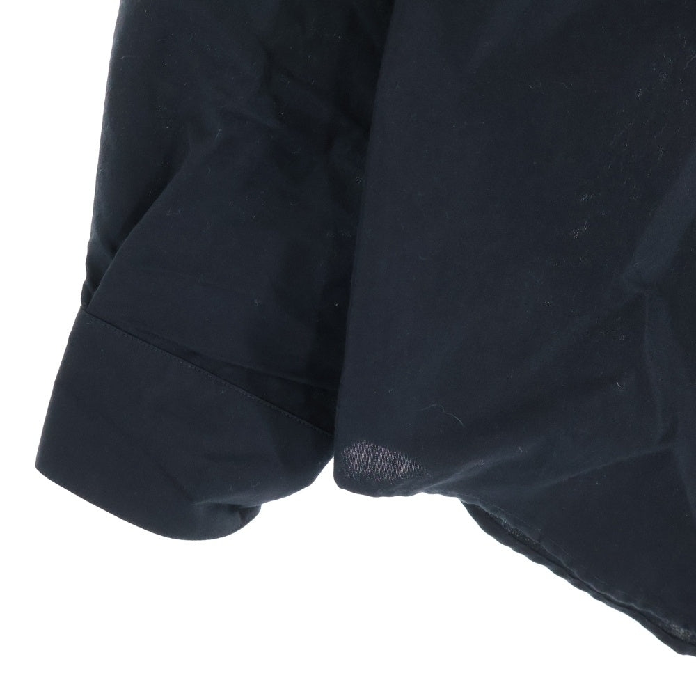 LOEWE(ロエベ) バックアナグラムロゴ フーデッドオーバー長袖シャツ ブルー H526Y05WBB