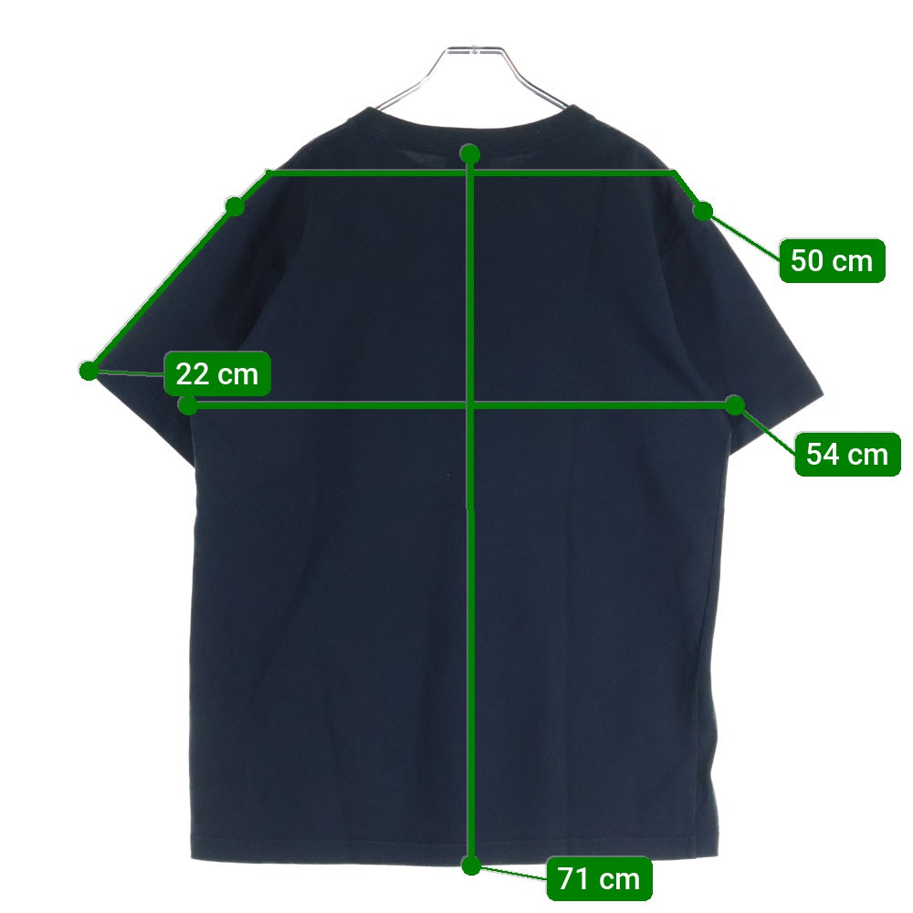 DIOR(ディオール) 22AW ロゴエンブロイダリー クルーネック半袖Tシャツ カットソー グレー 243J685B0554