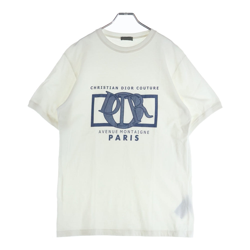 DIOR(ディオール) 24SS チャームロゴ 半袖Tシャツ カットソー ホワイト
