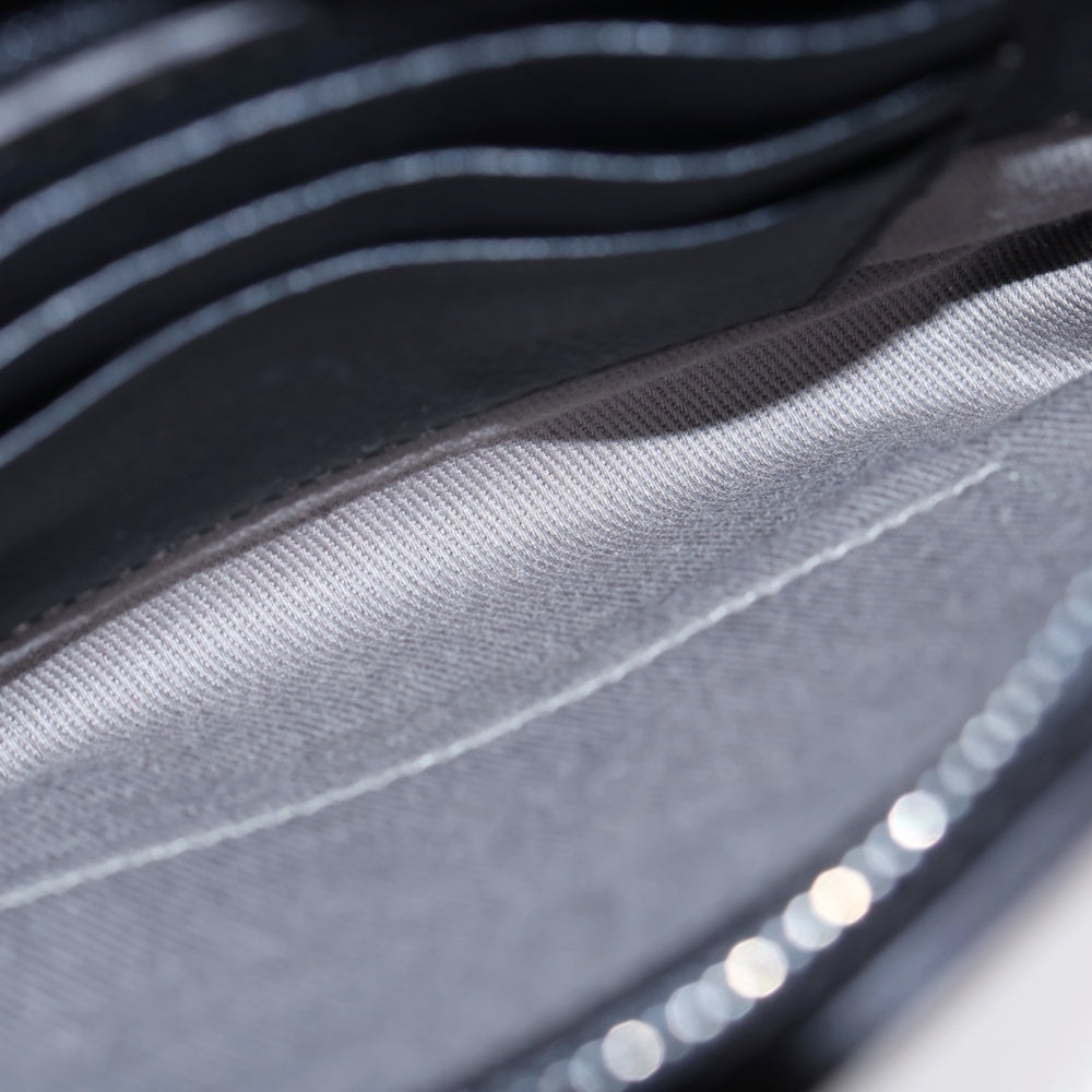 Cartier(カルティエ) Cドゥカルティエ 小物入れ レザーポーチ ブラック