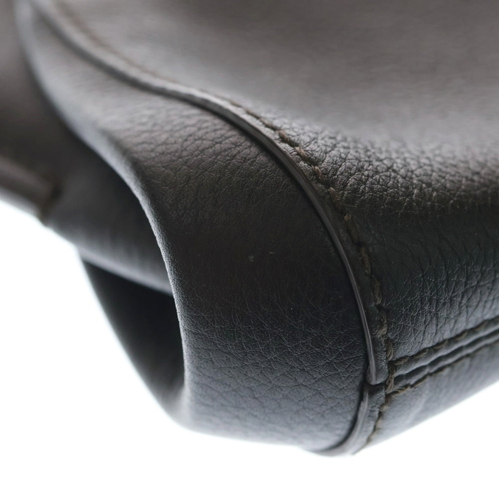 Cartier(カルティエ) Cドゥカルティエ 小物入れ レザーポーチ ブラック