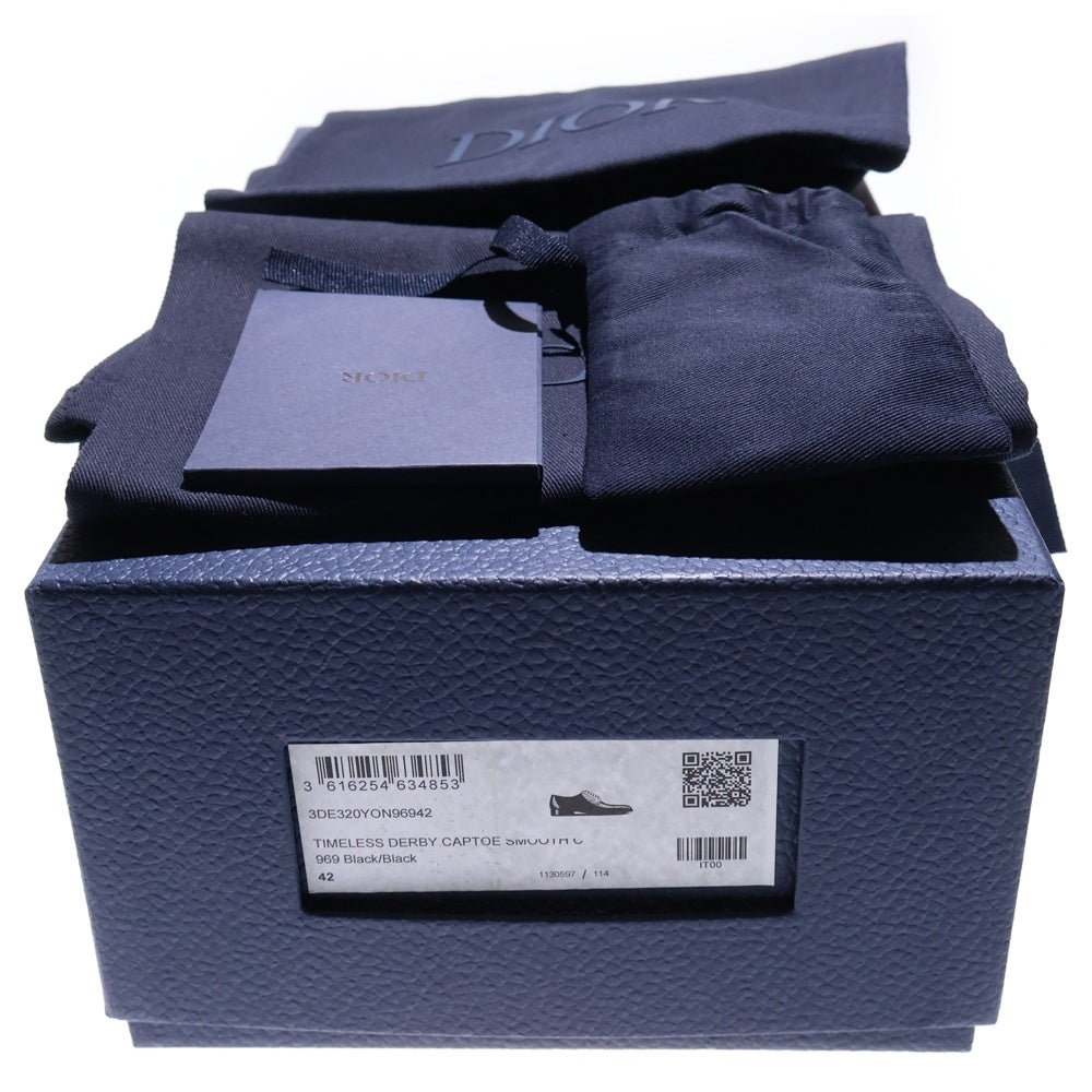 DIOR(ディオール) タイムレスダービー カーフスキン ドレスシューズ ブラック 3DE320YON